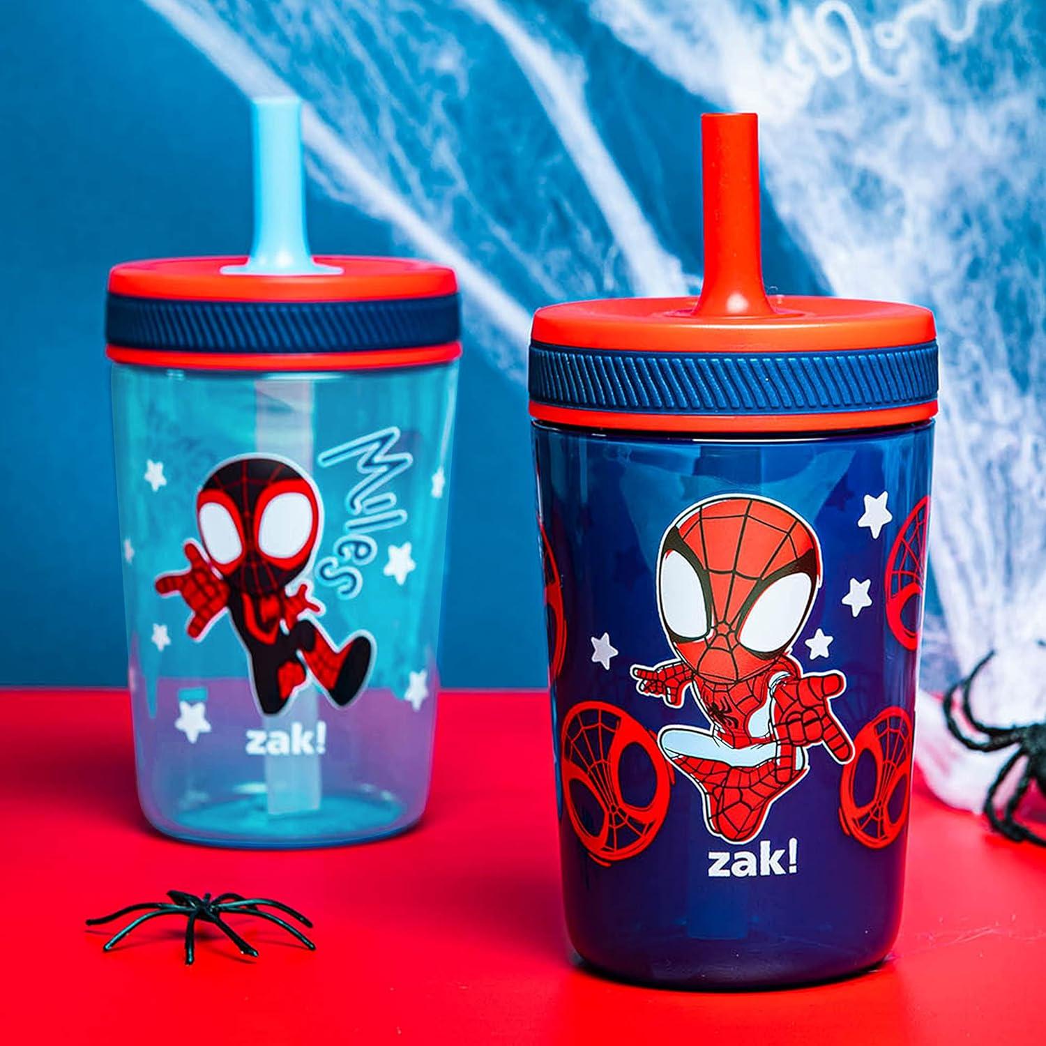 Tazas para Niños Zak Designs Spider-Man 2-Pack 15oz