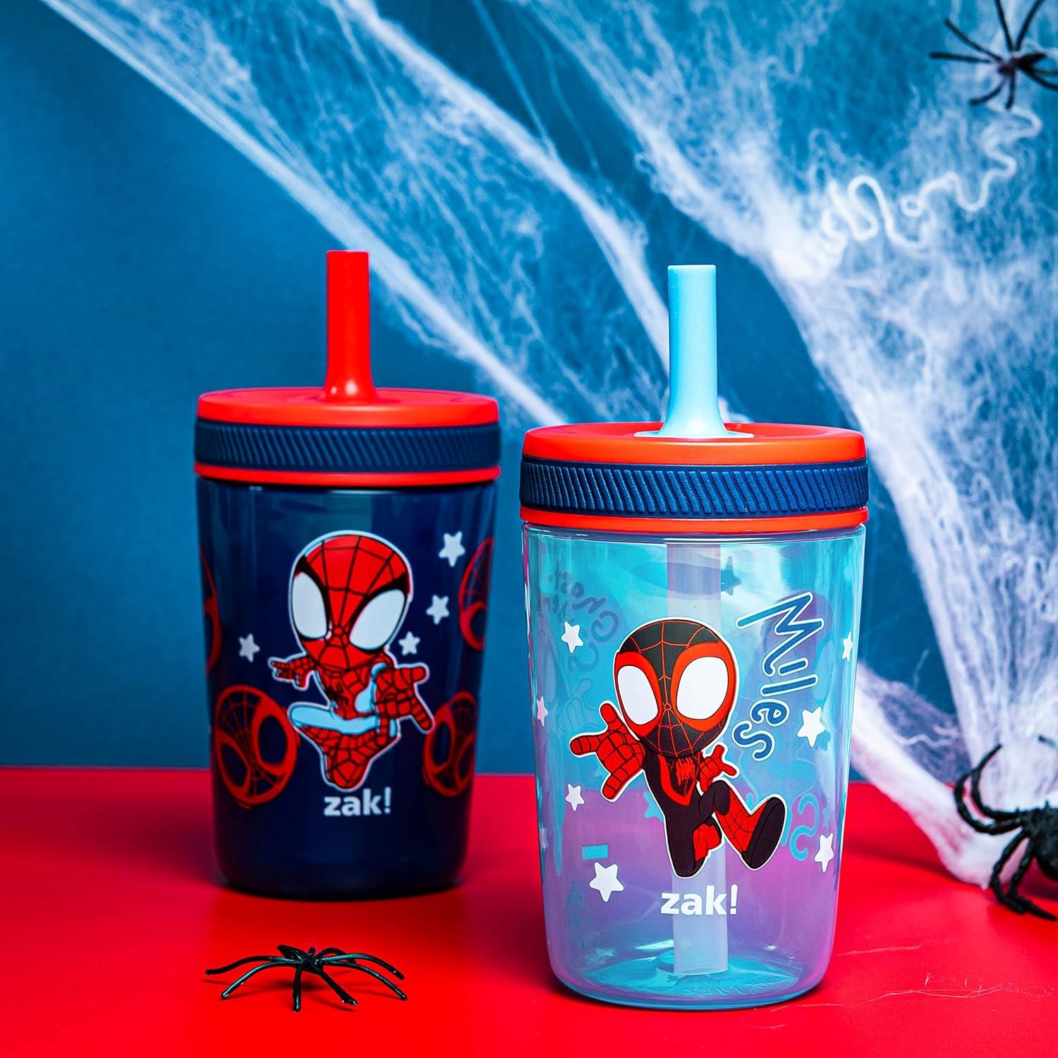 Tazas para Niños Zak Designs Spider-Man 2-Pack 15oz