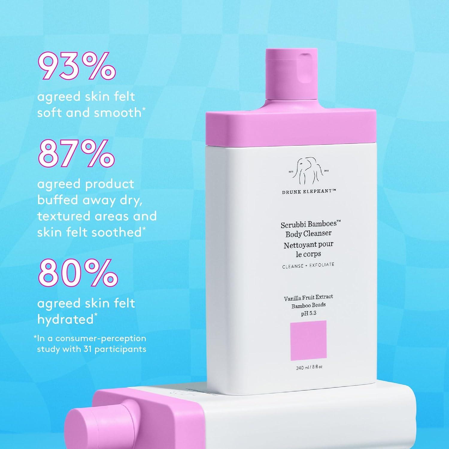 Limpiador Corporal Exfoliante Drunk Elephant 240 ml - Libre de Sulfatos