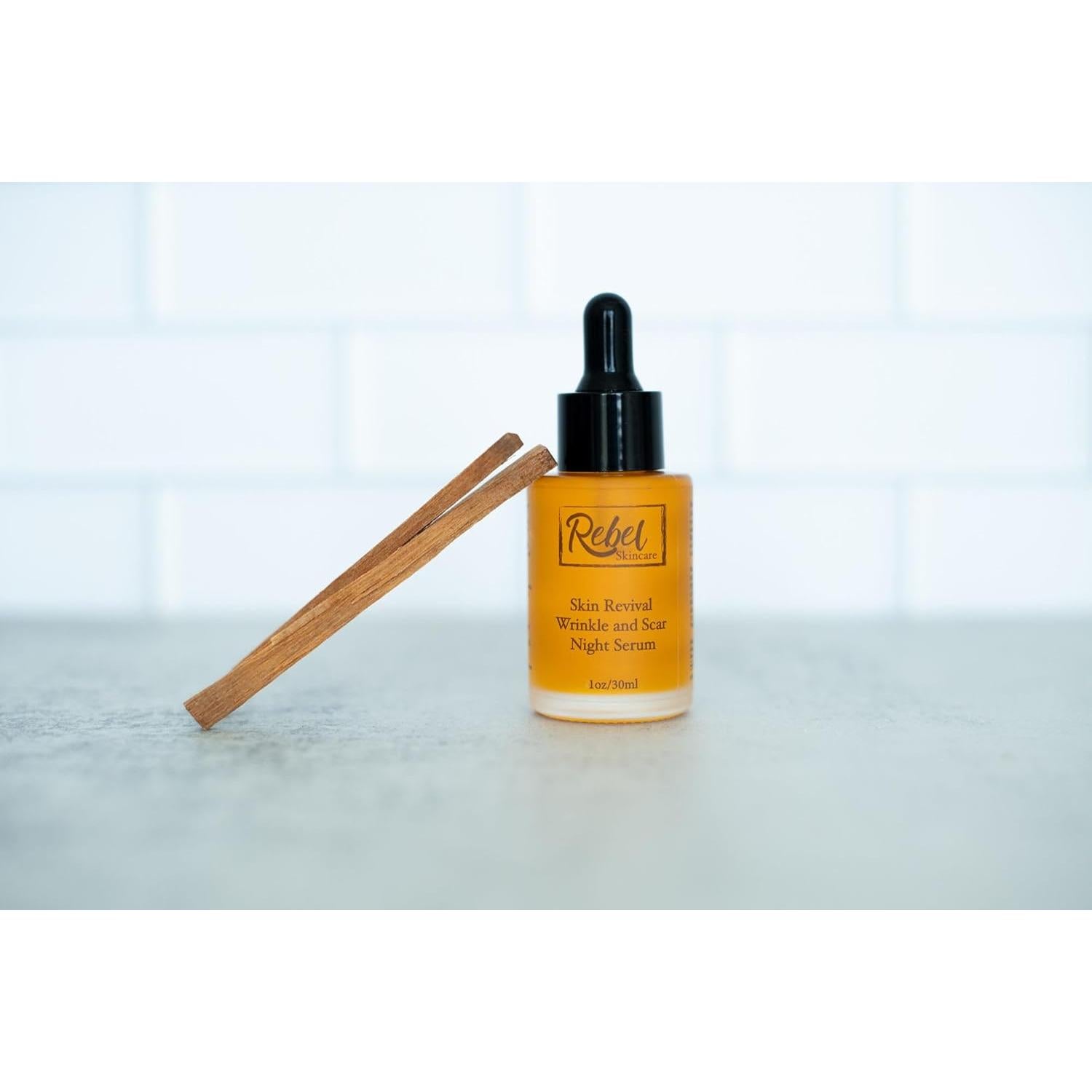 Suero Revitalizante Nocturno Rebel Skincare 30ml para Arrugas