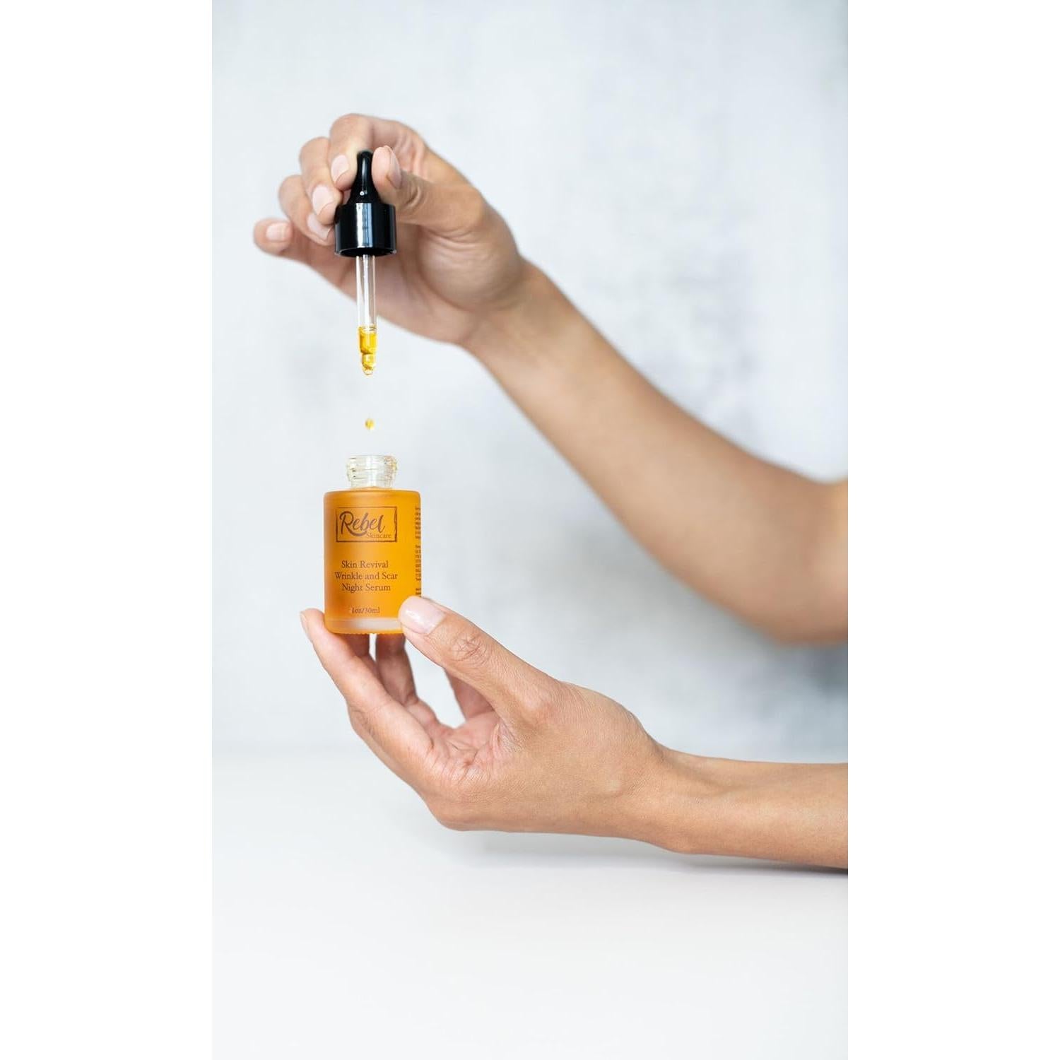 Suero Revitalizante Nocturno Rebel Skincare 30ml para Arrugas