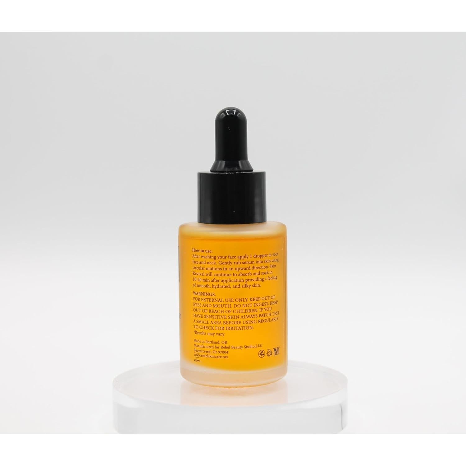 Suero Revitalizante Nocturno Rebel Skincare 30ml para Arrugas