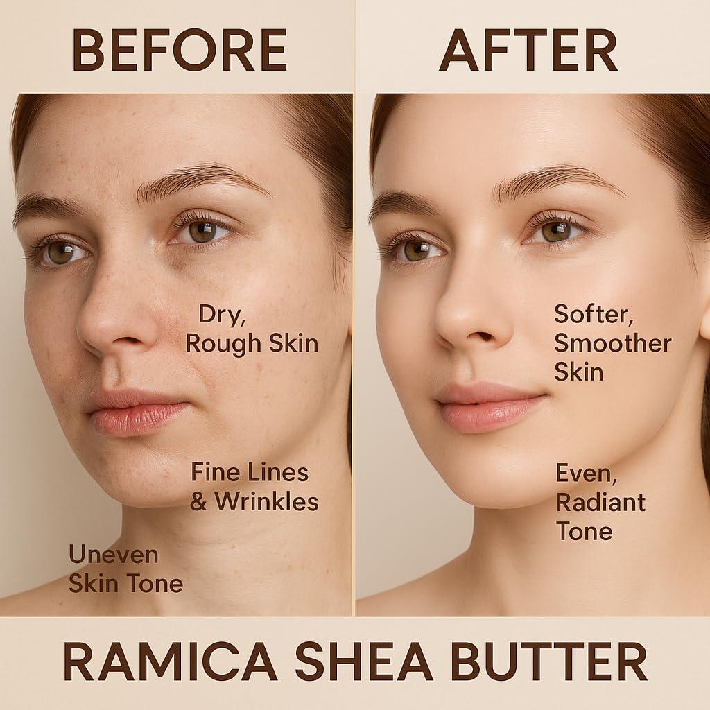 Manteca Corporal Vegana Ramica 113 g - Hidratante Karité y Coco