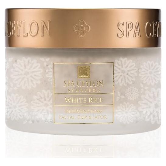 Exfoliante Facial SPA CEYLON de Arroz Blanco 100 g - Suave y Hidratante