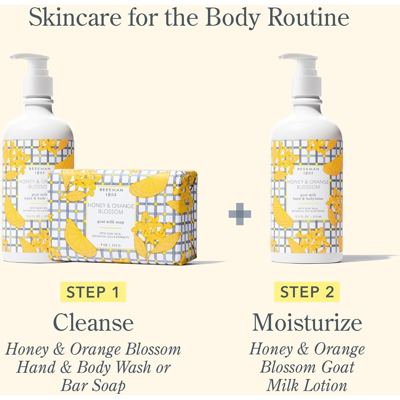 Jabón de Manos Beekman 1802 Leche de Cabra 354.88 ml Miel Naranja