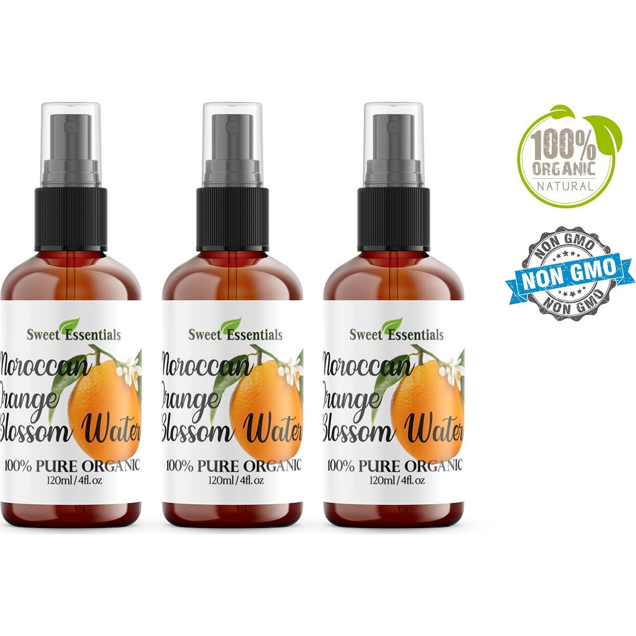 Pack de 3 Agua de Flor de Naranjo Neroli 118ml - Hidratante Piel