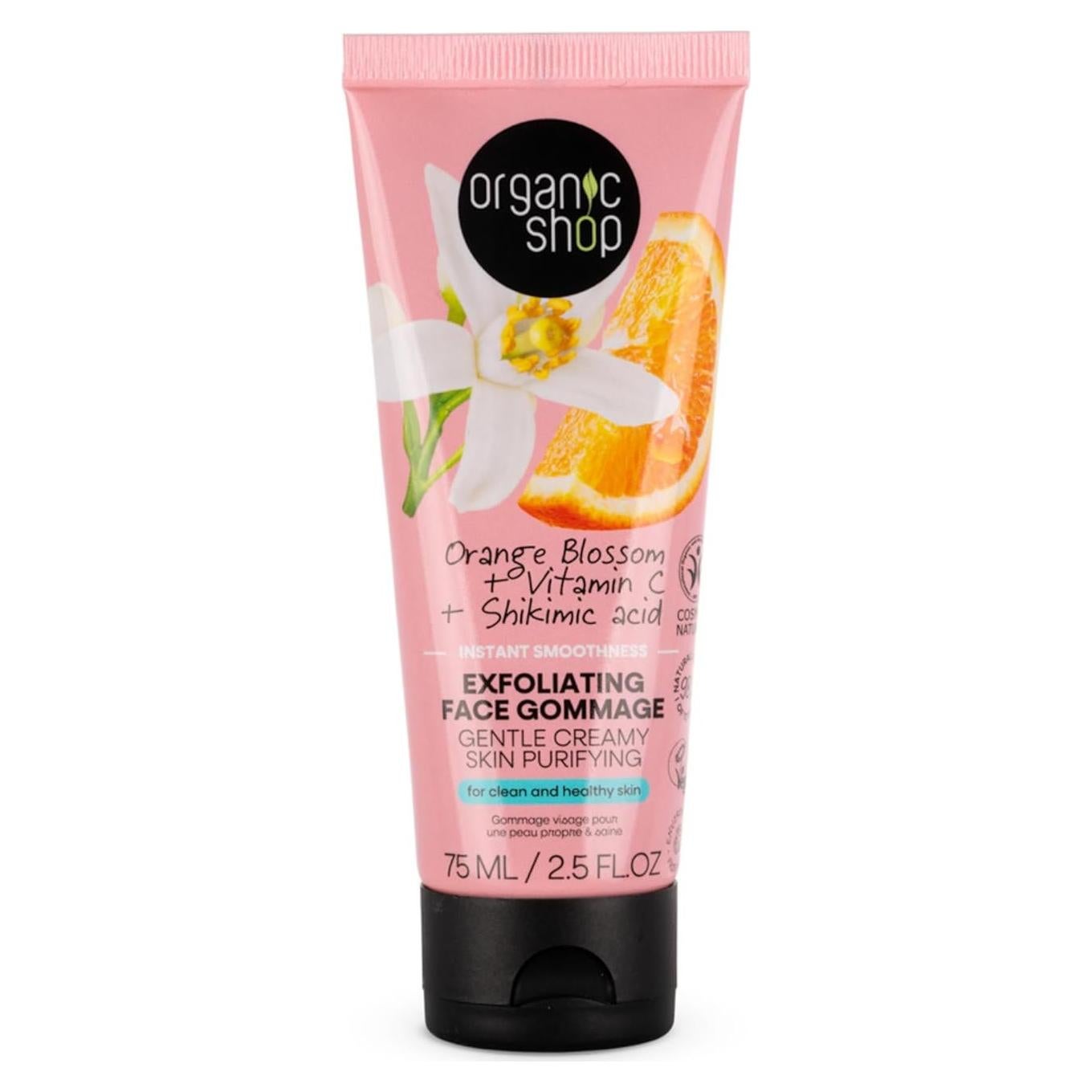 Gommage Exfoliante Flor de Naranja Organic Shop 75 ml