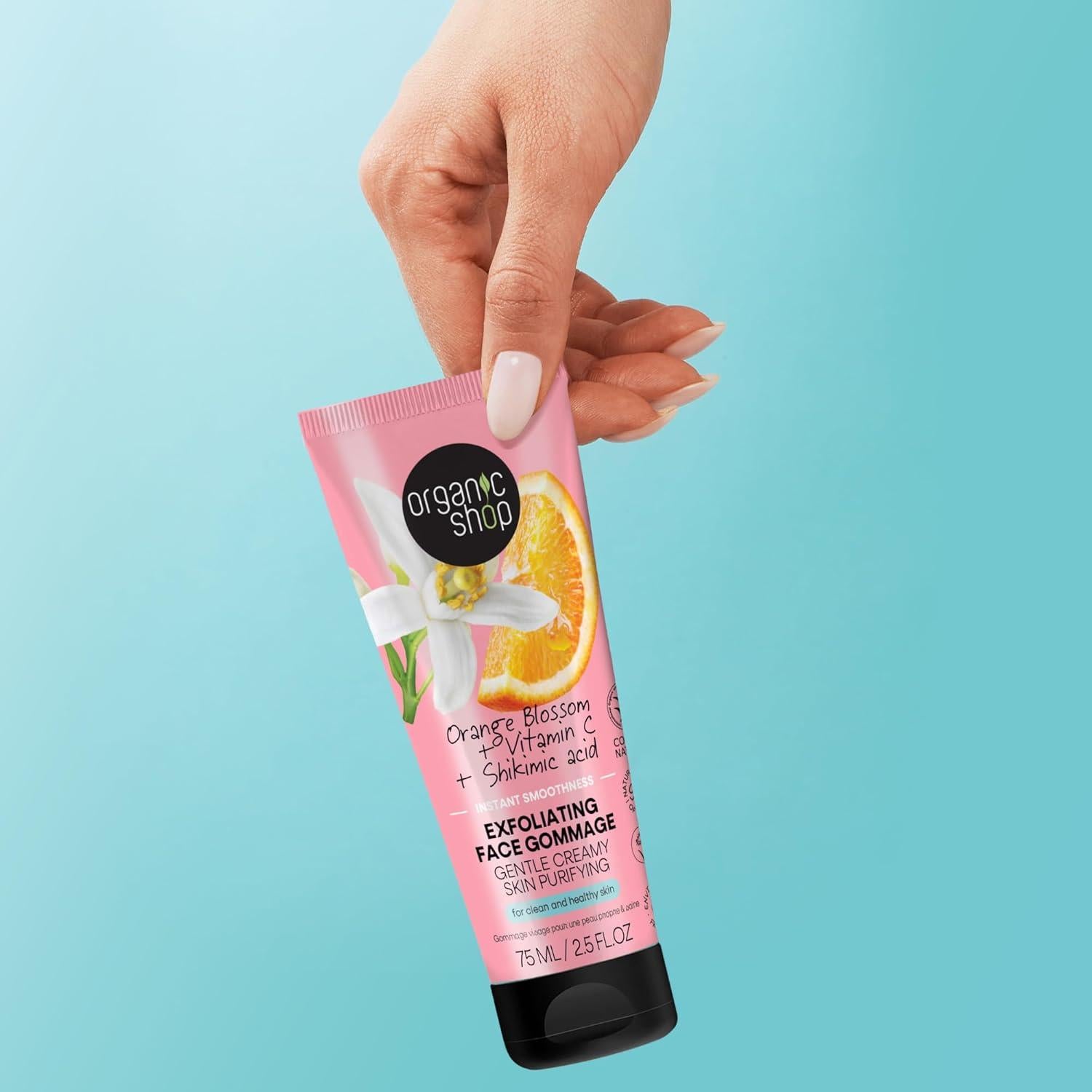 Gommage Exfoliante Flor de Naranja Organic Shop 75 ml