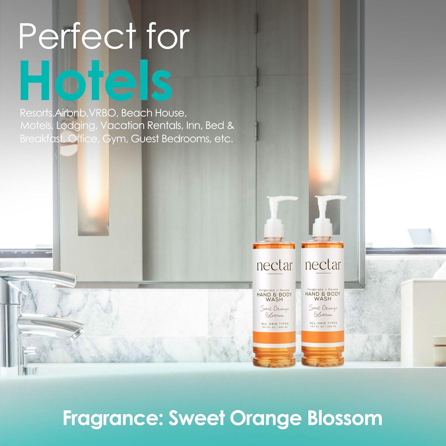 Jabón de manos y cuerpo Nectar 400 ml - Botella de bomba