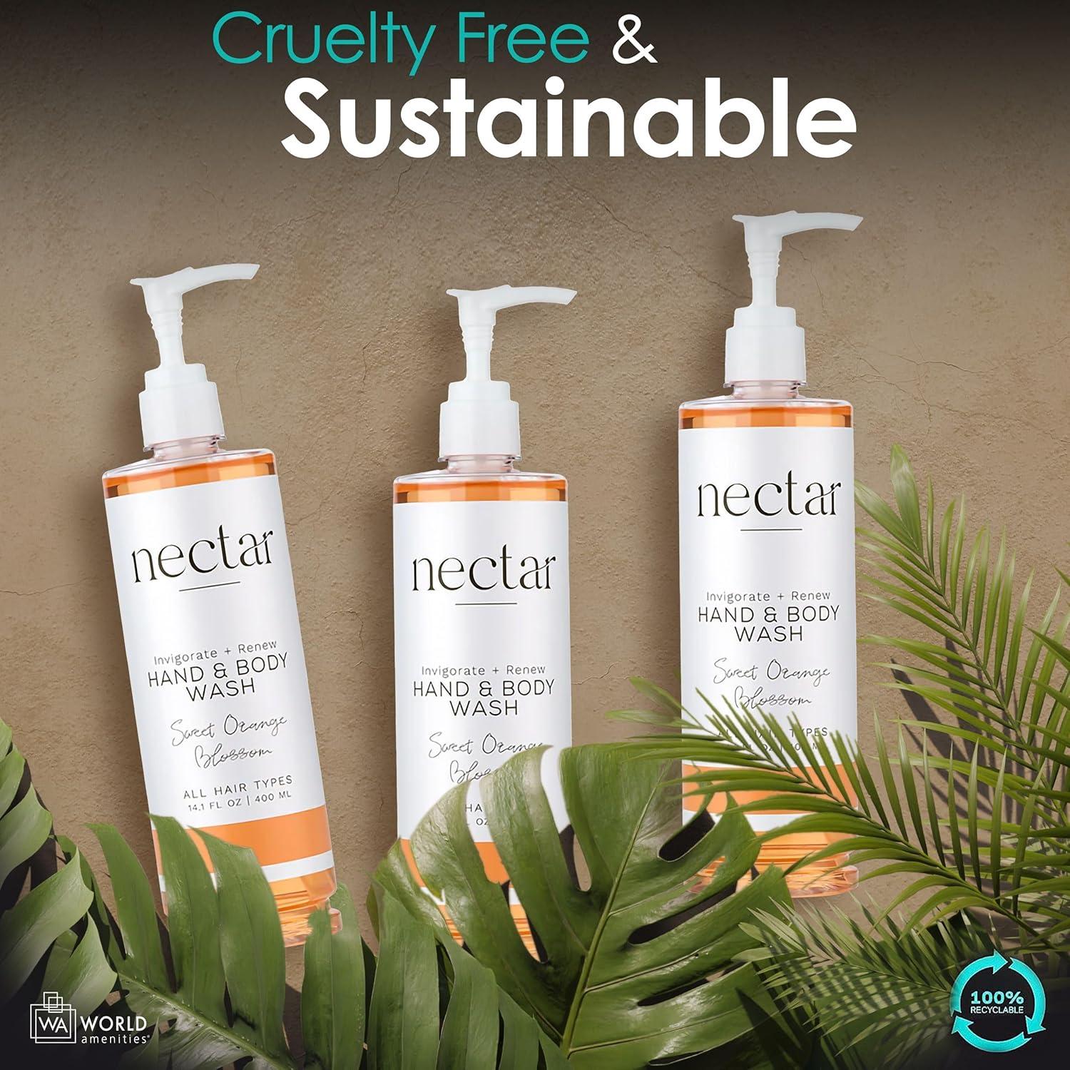 Jabón de manos y cuerpo Nectar 400 ml - Botella de bomba