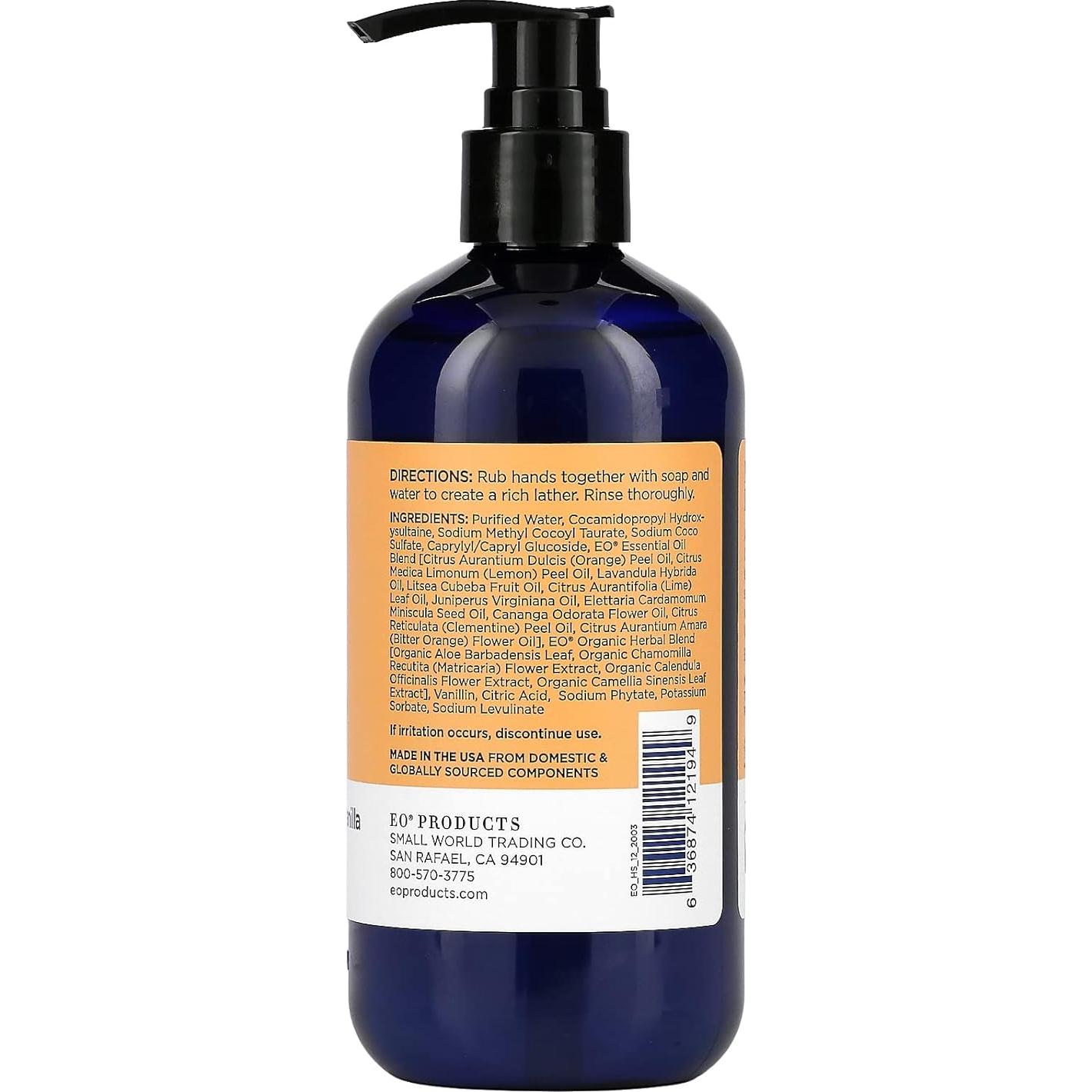 Jabón de Manos EO Flor de Naranjo y Vainilla 340 g