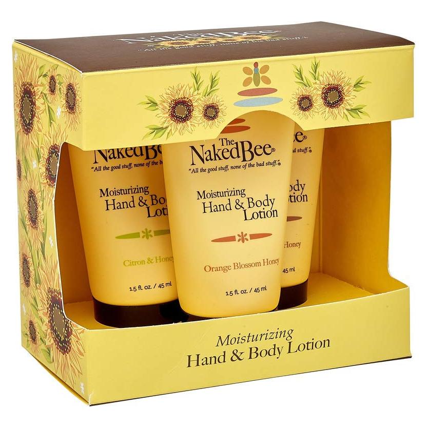 Hidratante para Manos y Cuerpo La Abeja Desnuda - 3 Pack