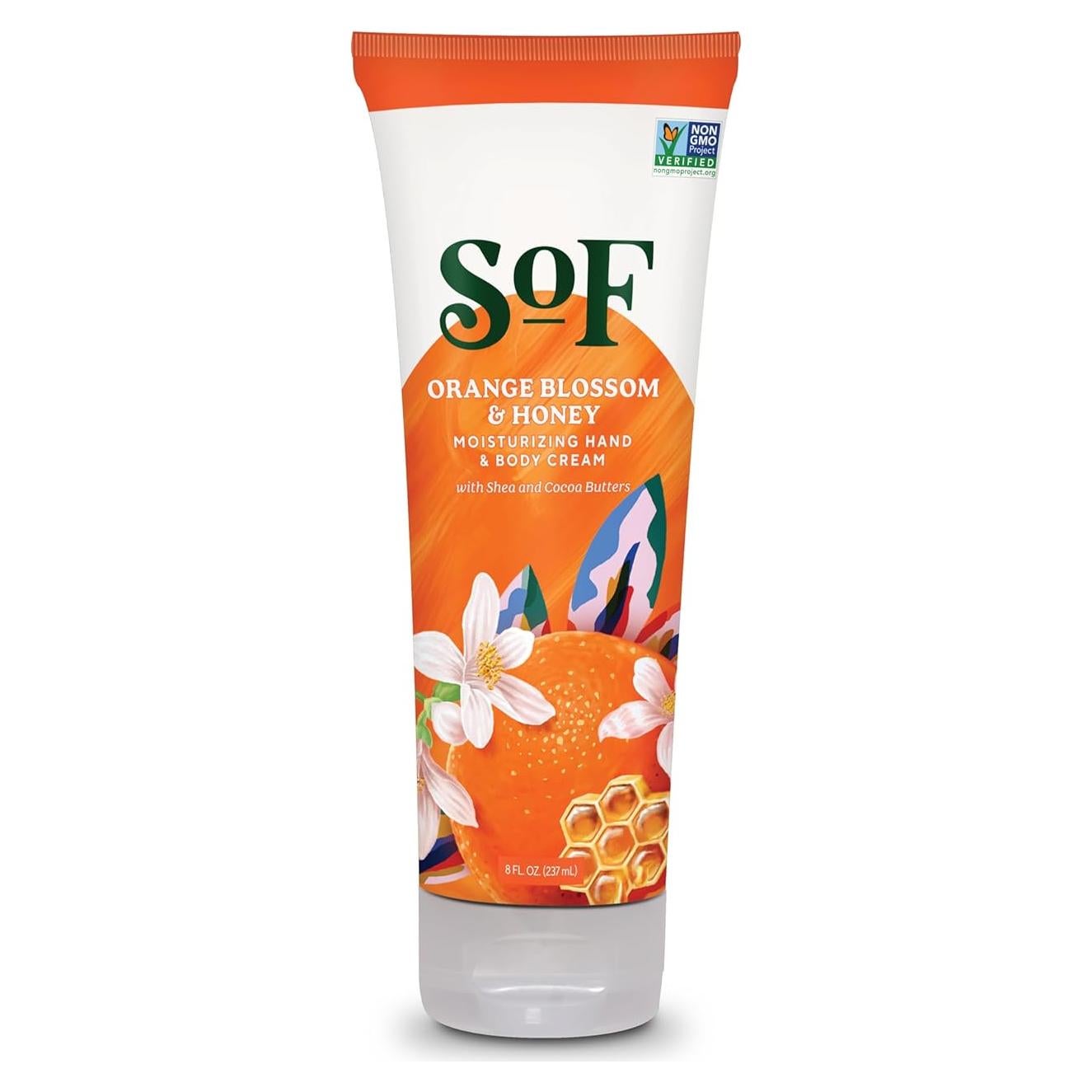 Crema Hidratante SoF 236.6 ml - Manteca de Karité y Cacao Orgánico