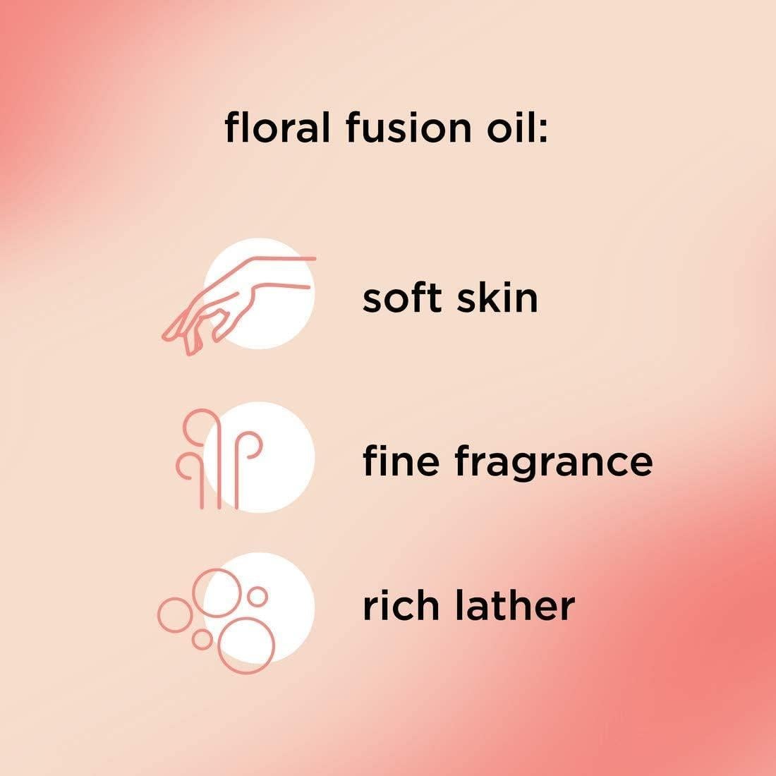 Jabón Caress Daily Silk con Esponja de Baño - 6 Piezas