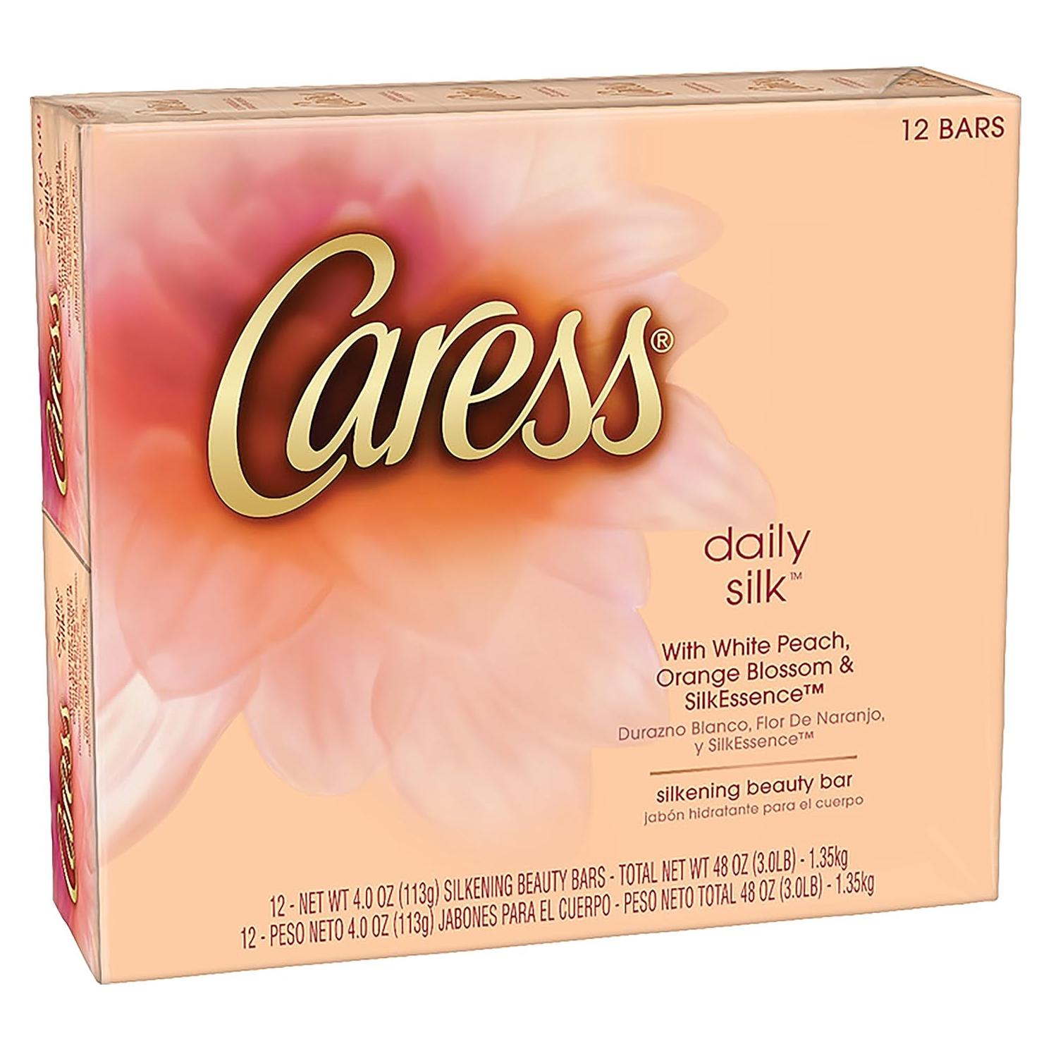 Barra de Belleza Caress Seda Diaria 113.4 g - Paquete de 2