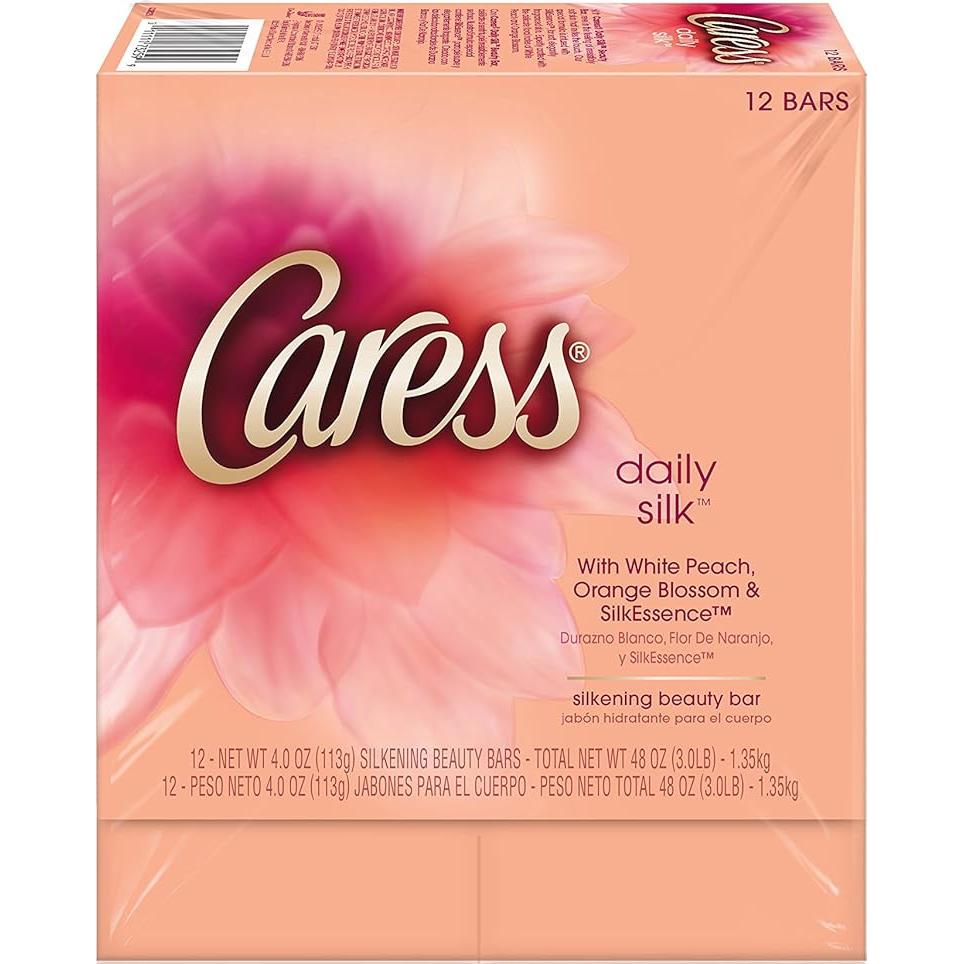 Barra de Belleza Caress Seda Diaria 113.4 g - Paquete de 2