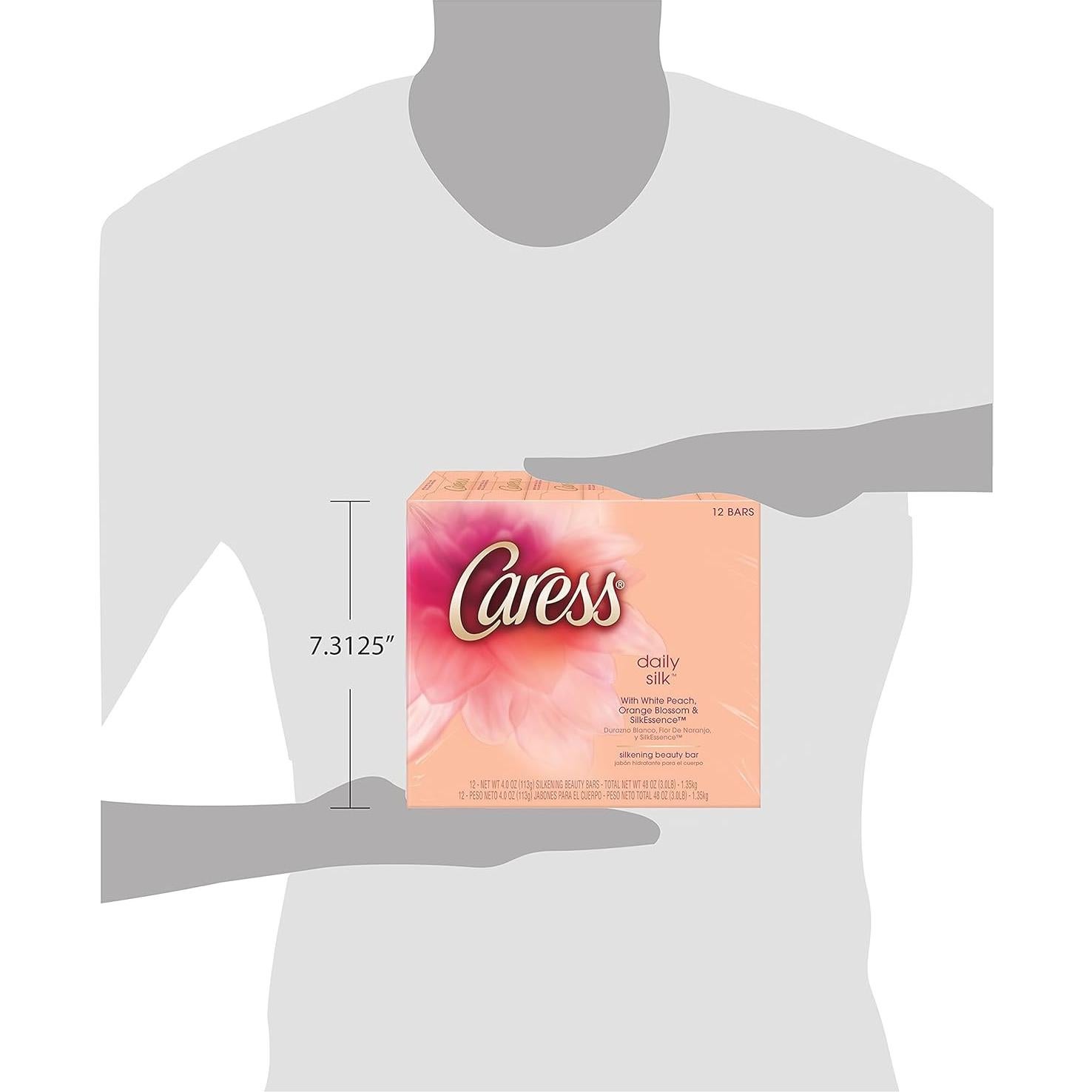 Barra de Belleza Caress Seda Diaria 113.4 g - Paquete de 2