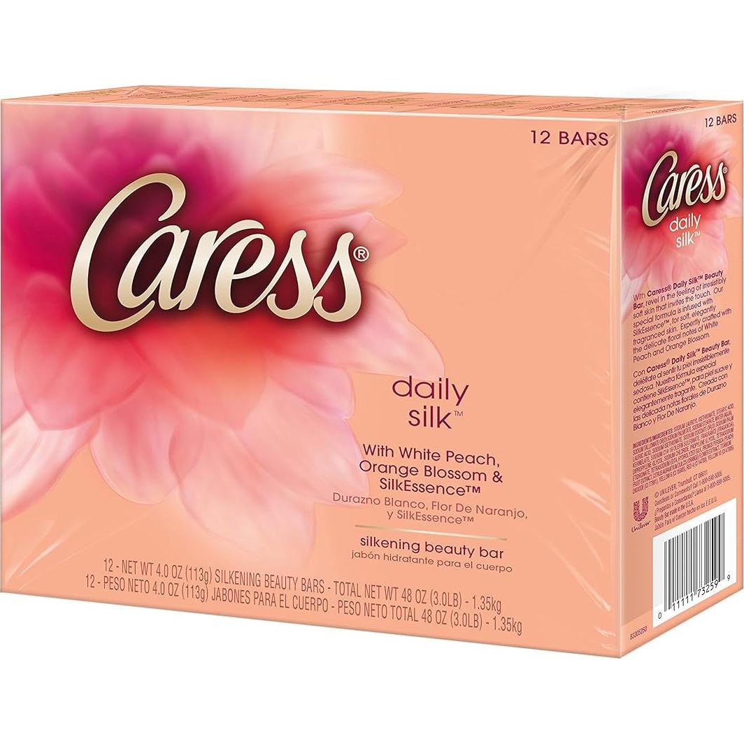 Barra de Belleza Caress Seda Diaria 113.4 g - Paquete de 2