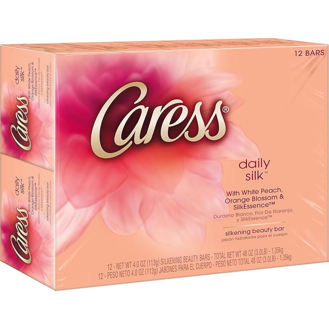 Barra de Belleza Caress Seda Diaria 113.4 g - Paquete de 2