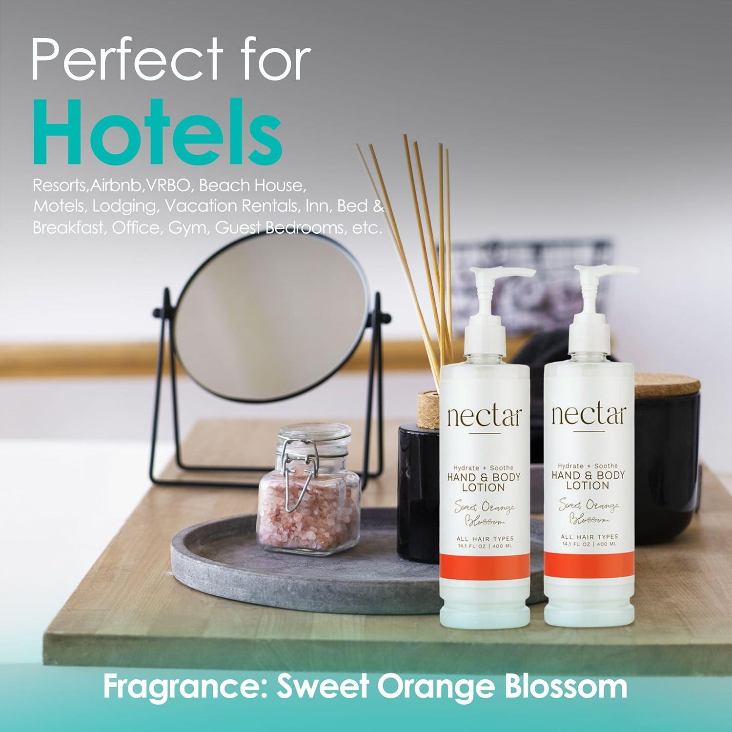 Loción hidratante para manos y cuerpo Nectar 414 ml - Floral