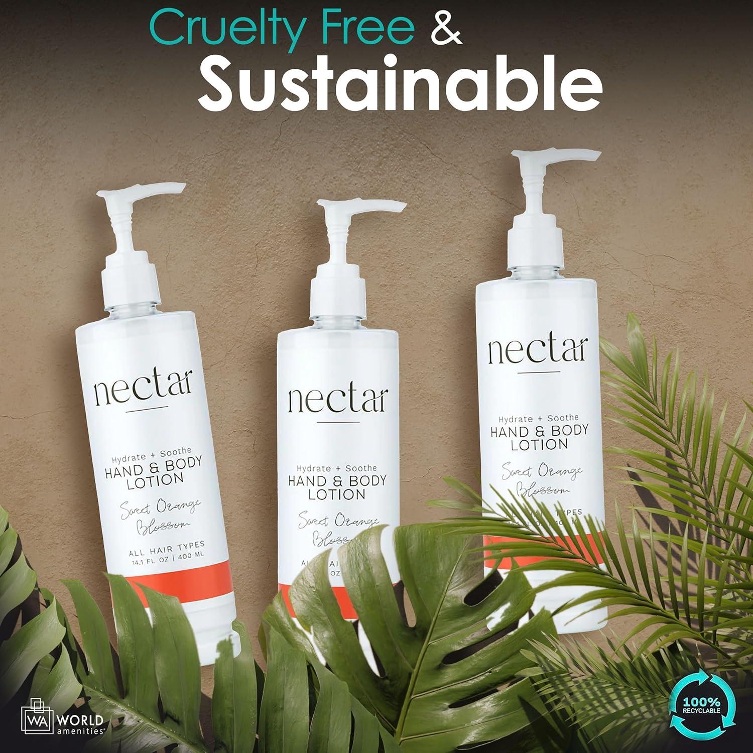 Loción hidratante para manos y cuerpo Nectar 414 ml - Floral