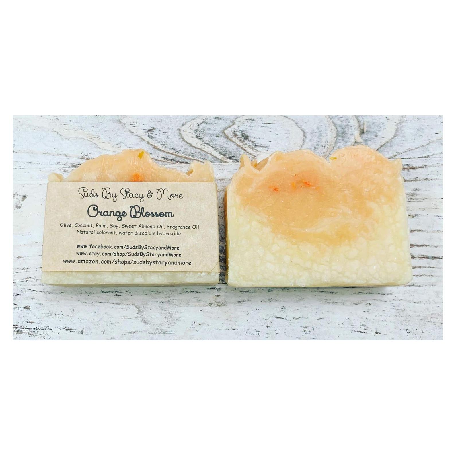 Jabón Casero de Flor de Naranjo Suds By Stacy 127g