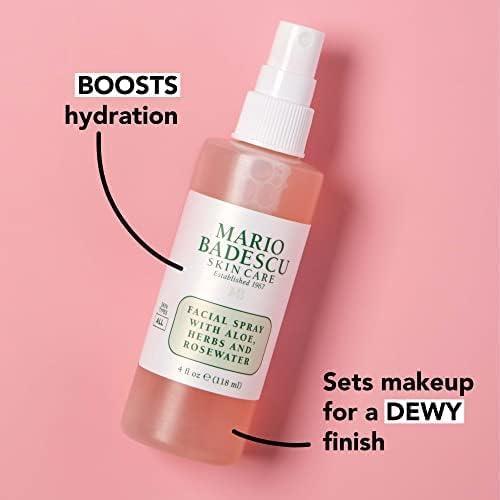Spray Facial Mario Badescu 118 ml Aloe y Rosa Hidratante