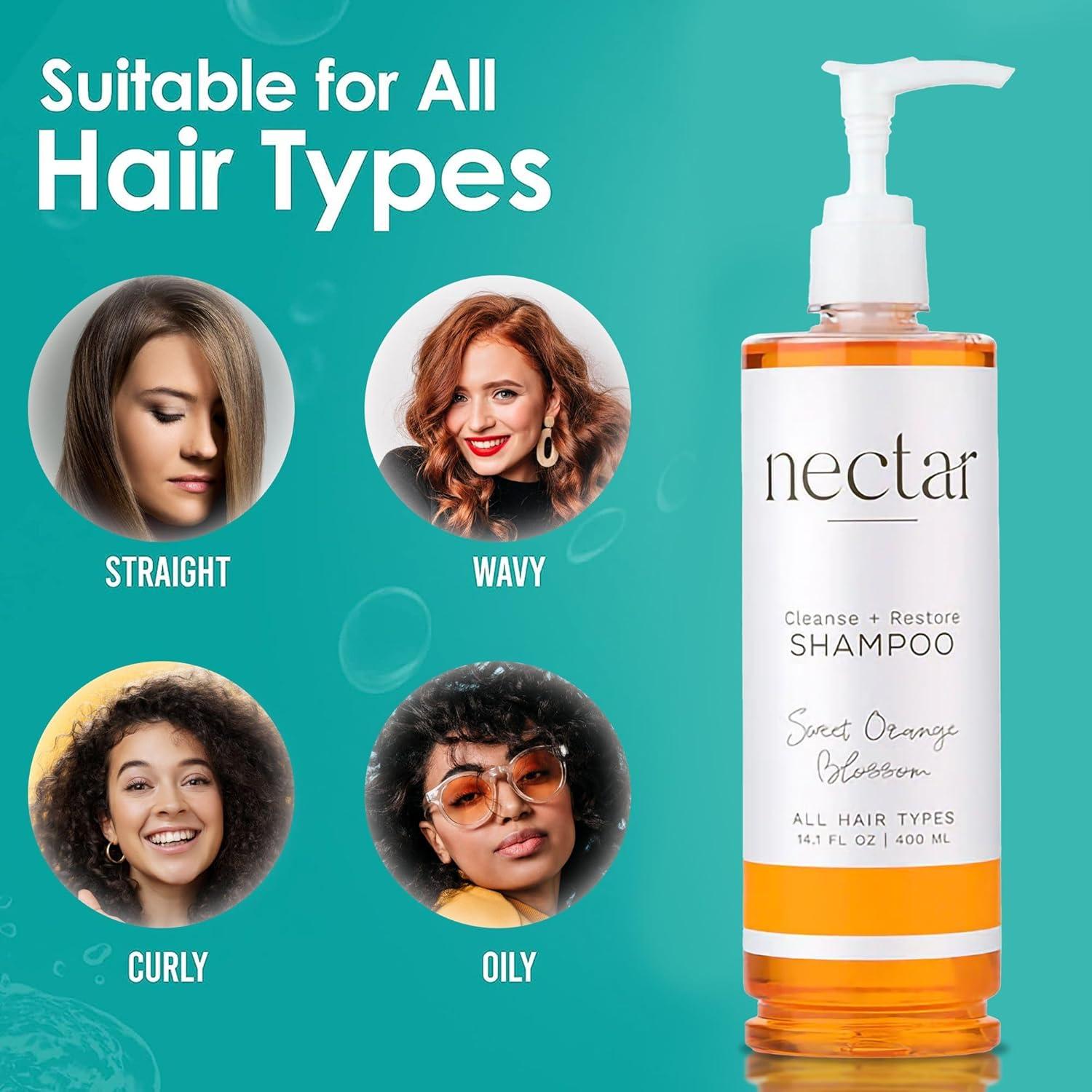 Champú Equilibrante Nectar World Amenities 400 ml - Flor de Naranja