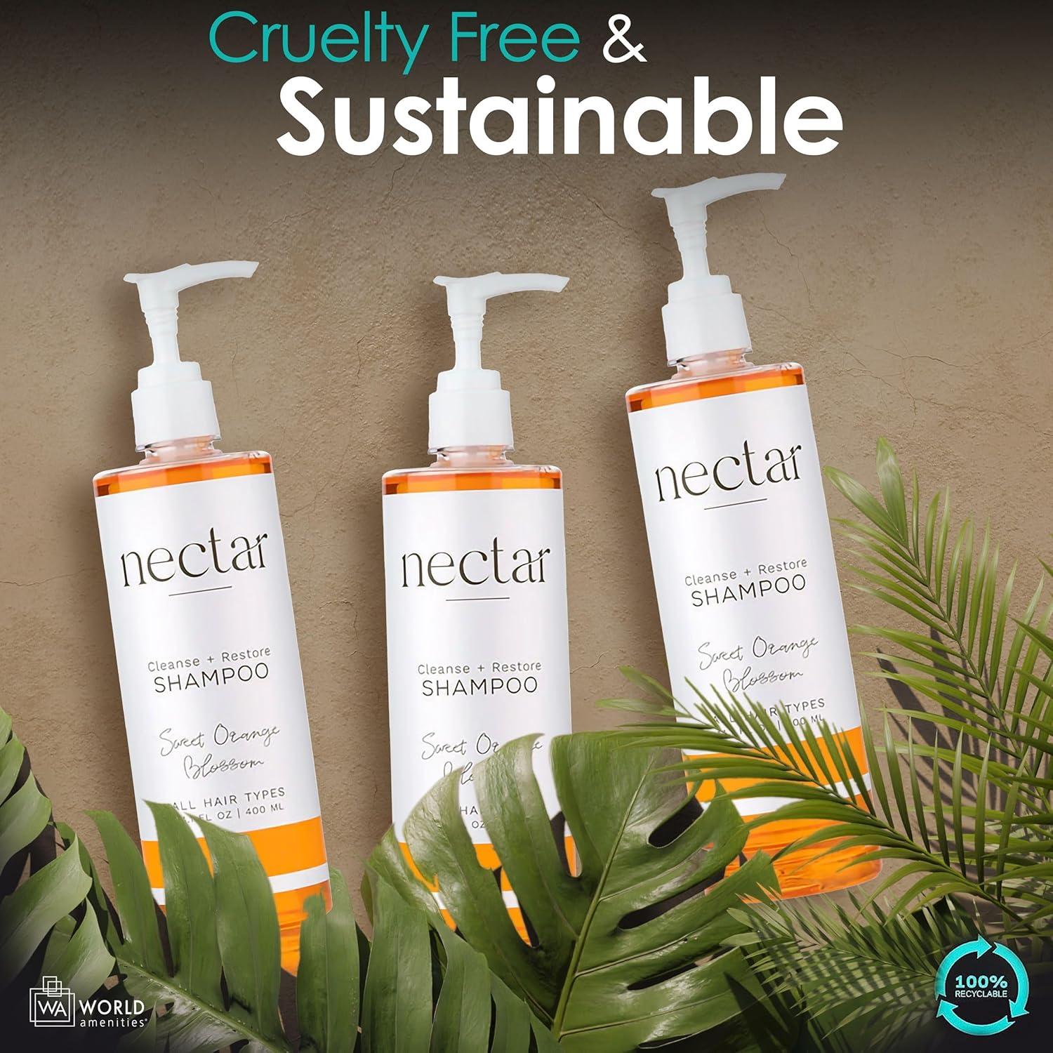 Champú Equilibrante Nectar World Amenities 400 ml - Flor de Naranja