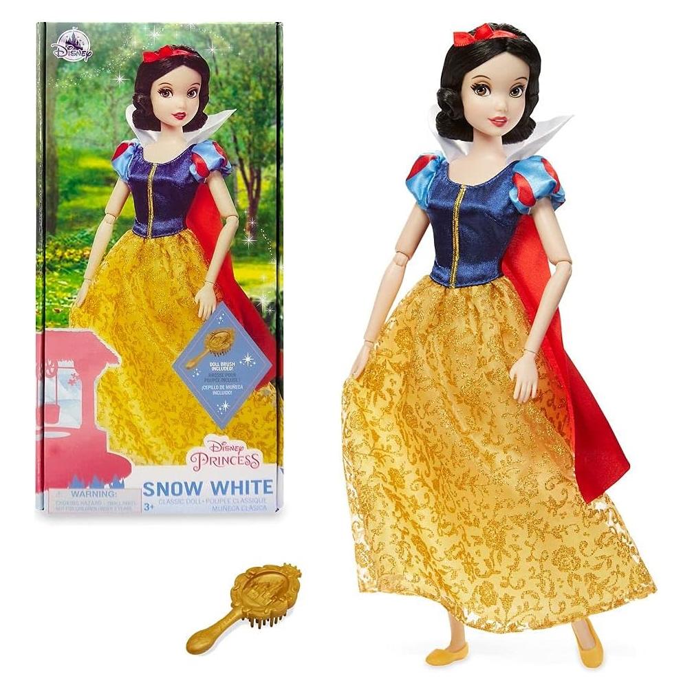 Muñeca Clásica Blancanieves Disney 28 cm con Accesorios