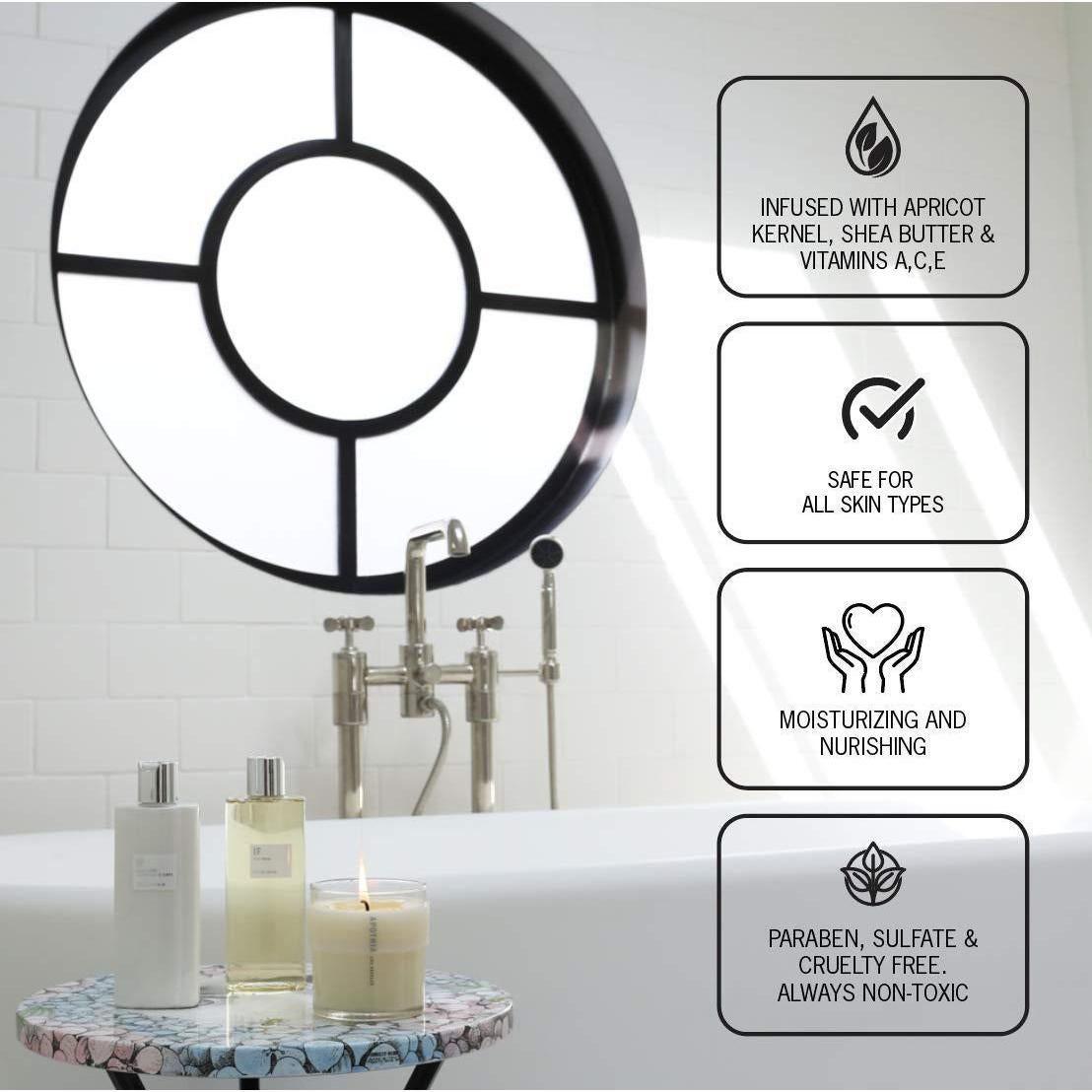 Loción Bronceada Hidratante APOTHIA 283.5 g - Flor de Naranjo y Jazmín