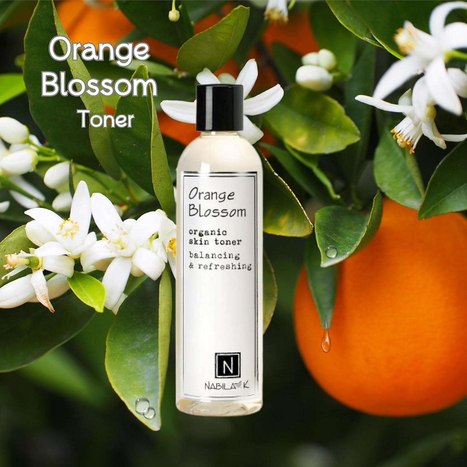 Tónico Facial Orgánico Nabila K Flor de Naranja 68g