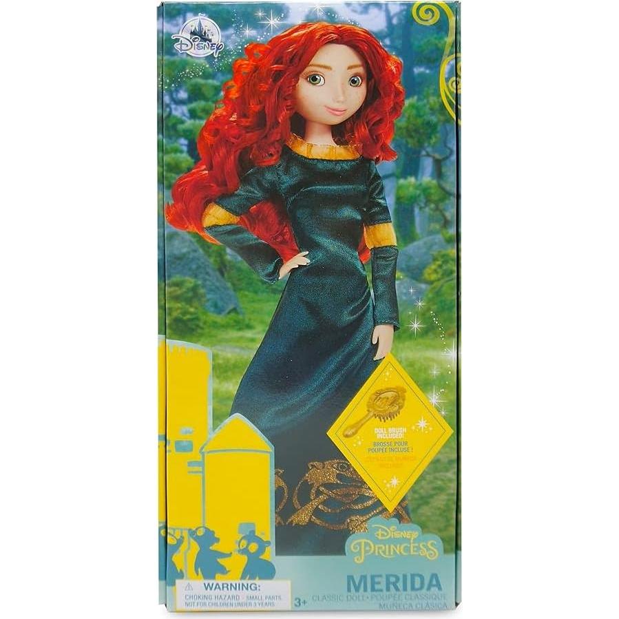 Muñeca Clásica de Princesa Disney Merida 27.94 cm Posable