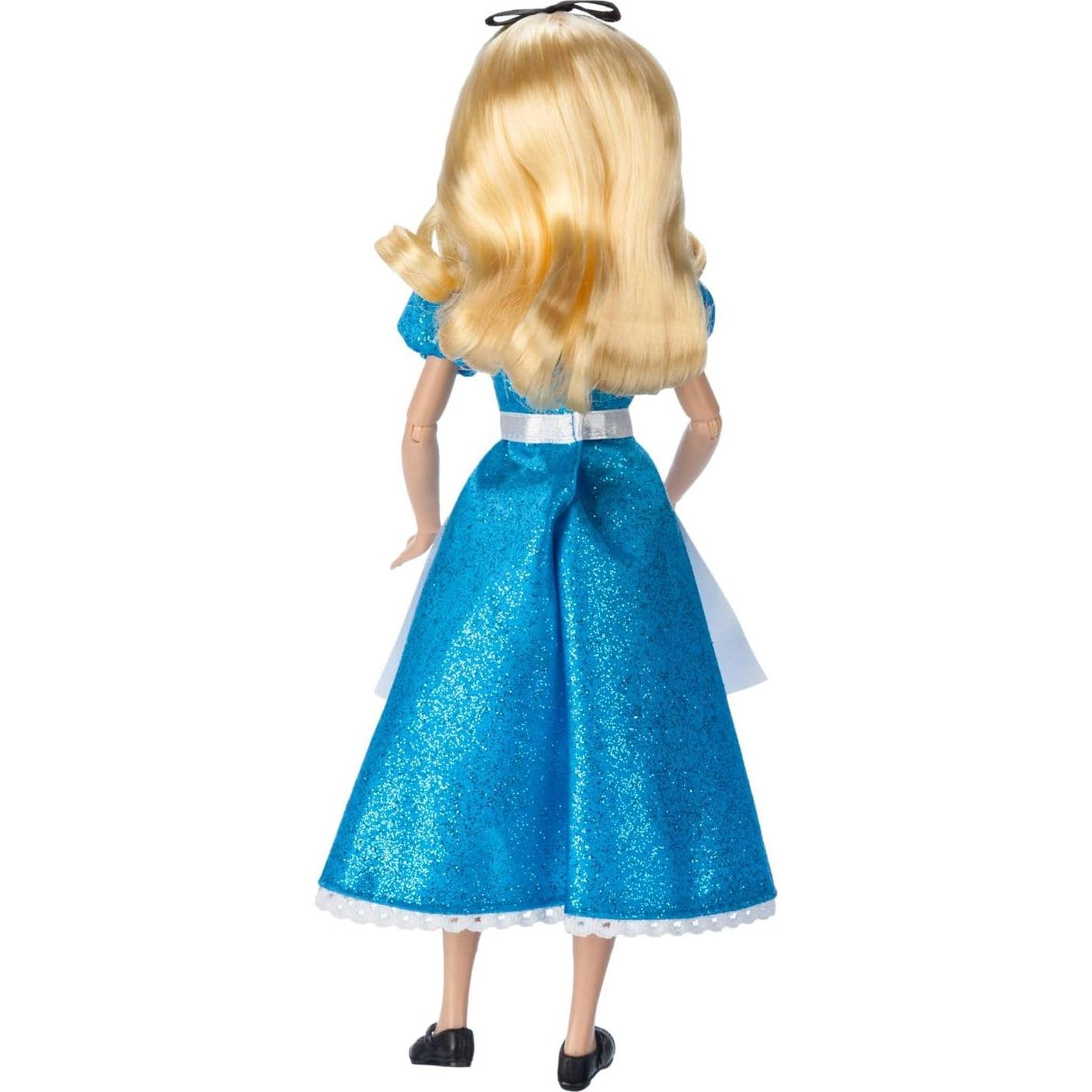 Muñeca Clásica Disney Alicia 28 cm Posable con Cepillo