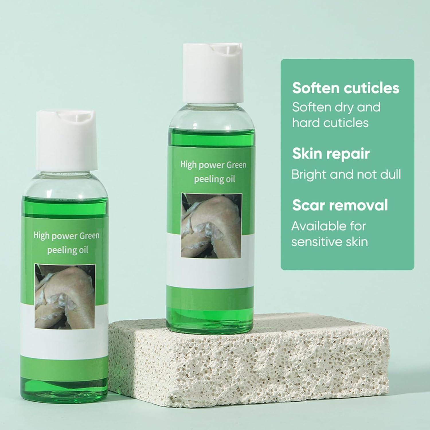 Aceite Exfoliante Verde Genérico 110ml - Piel Radiante y Suave