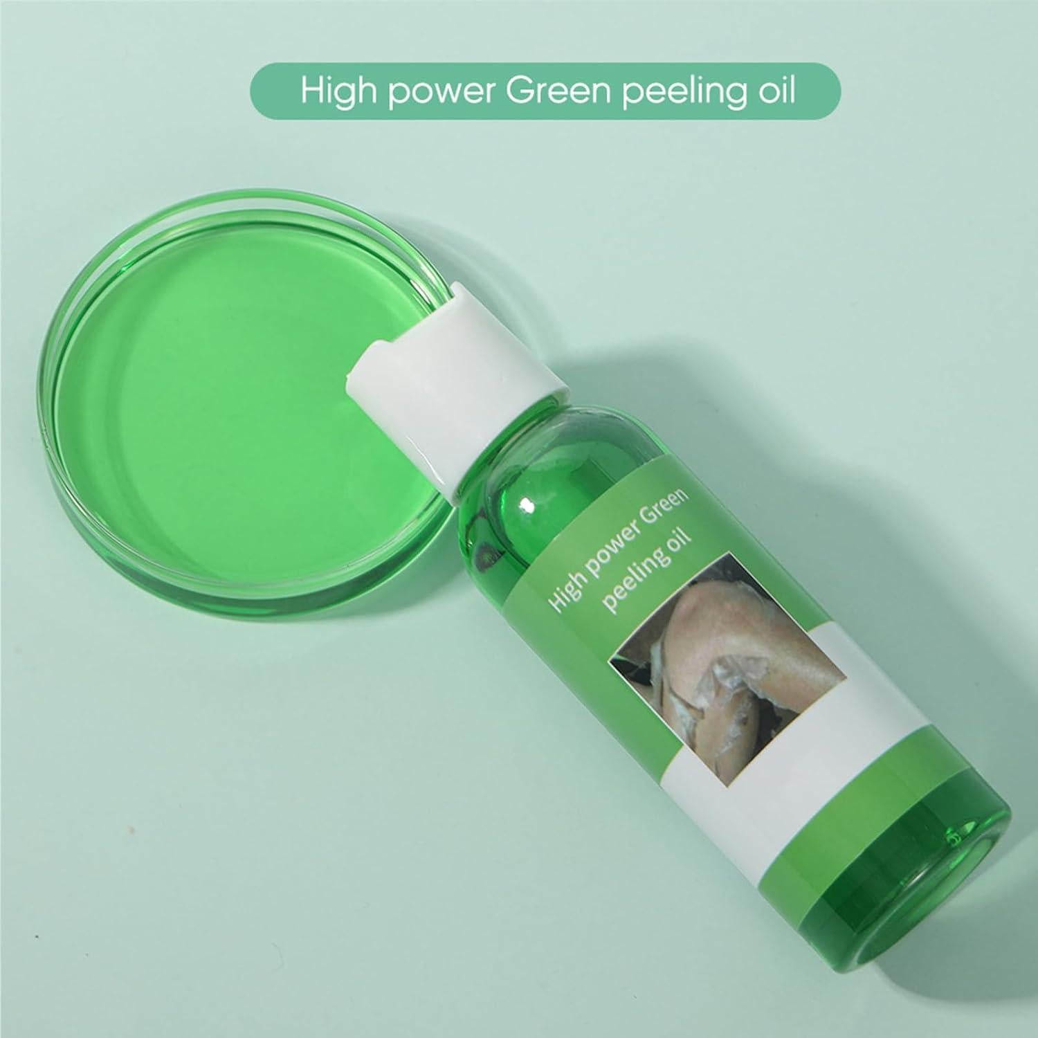 Aceite Exfoliante Verde Genérico 110ml - Piel Radiante y Suave