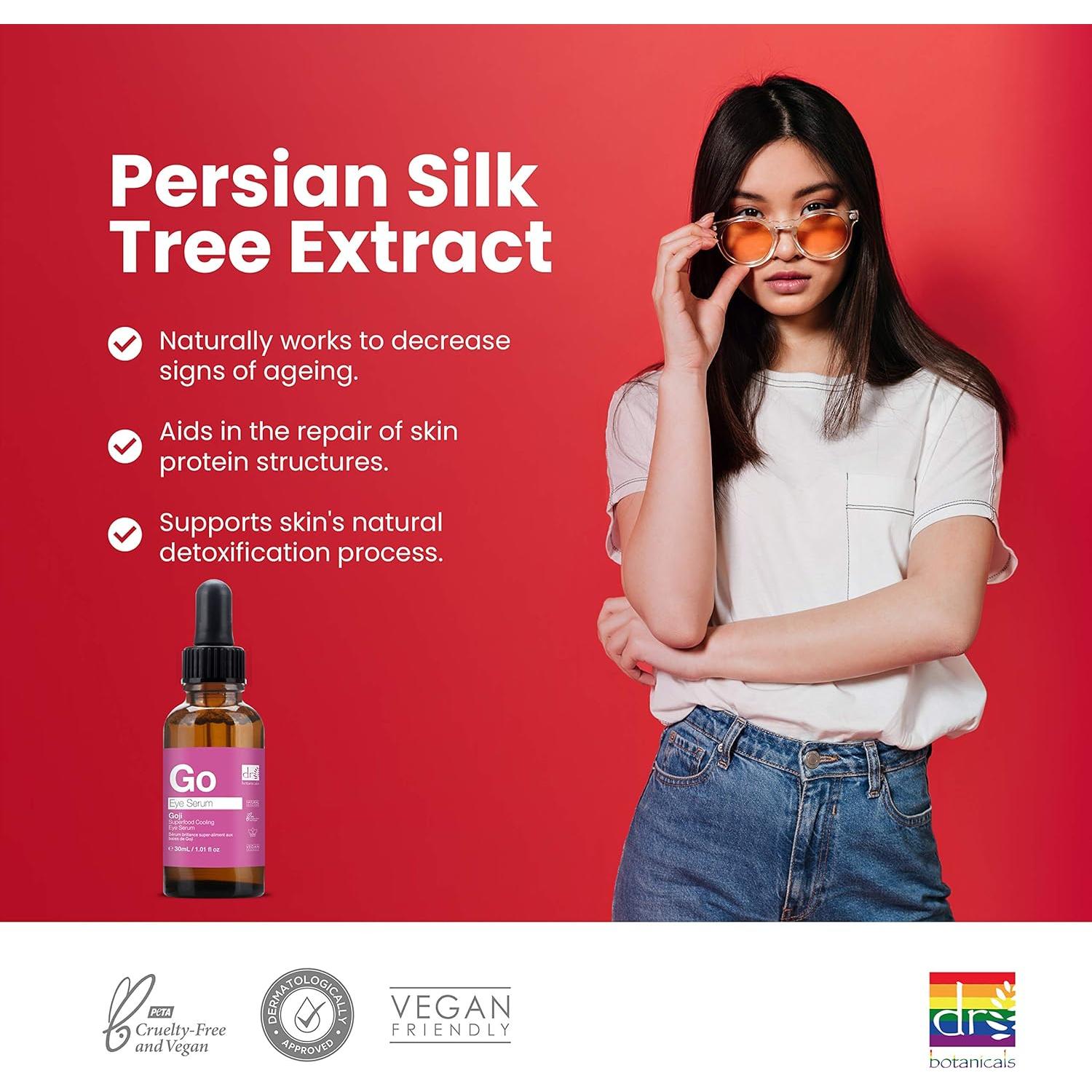 Suero Iluminador para Ojos Dr Botanicals 30 ml Goji