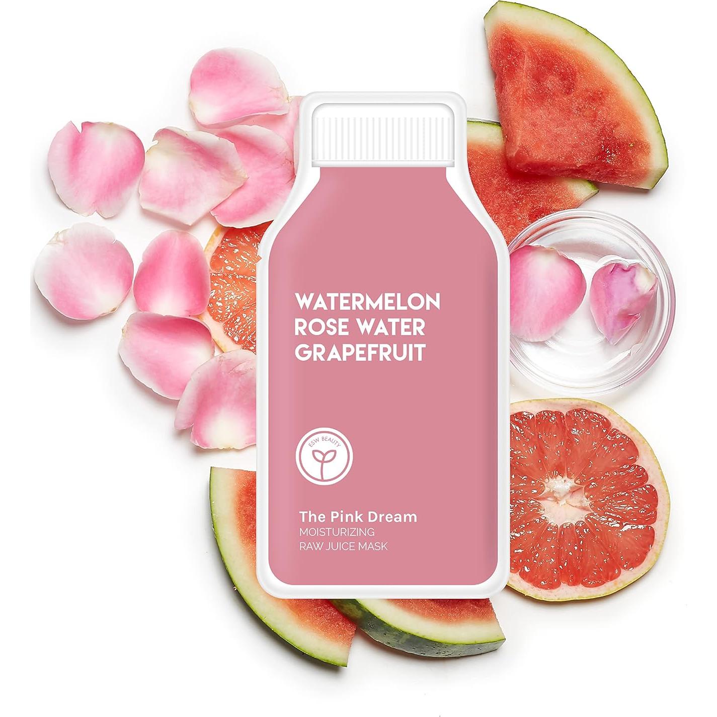 Máscara Facial Hidratante ESW Belleza - Jugo Crudo 6 Unidades