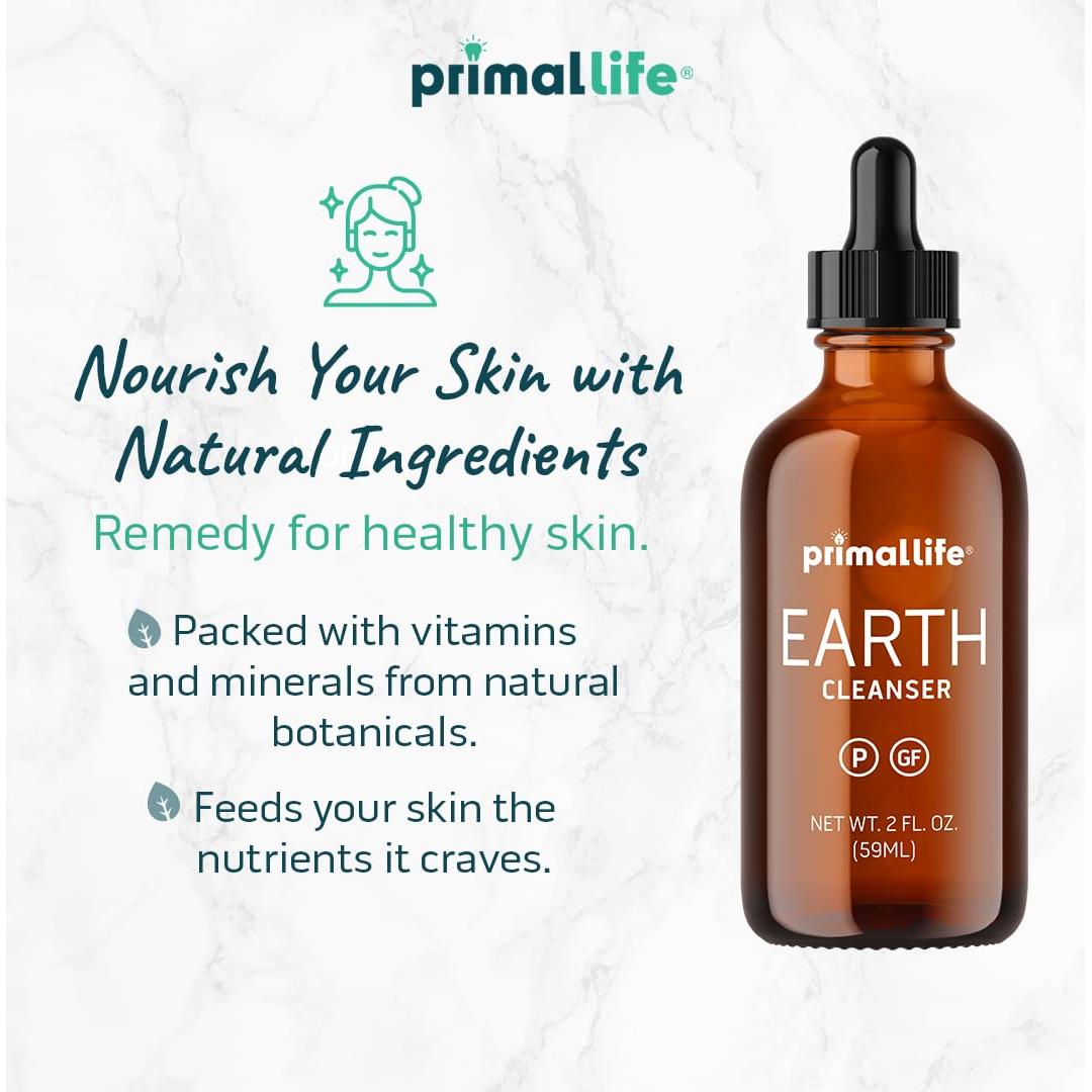 Limpiador de Tierra Primal Life Organics 59ml Orgánico Vegano