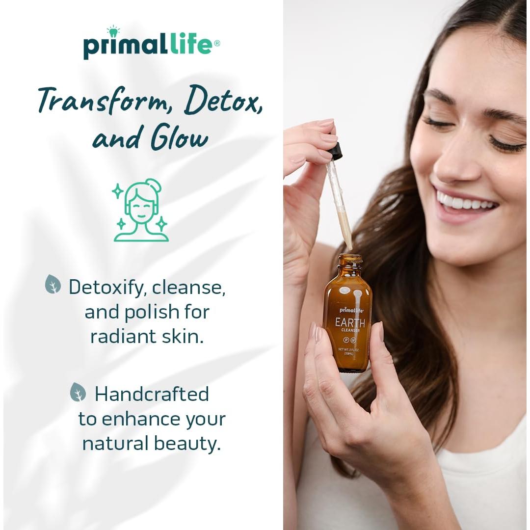 Limpiador de Tierra Primal Life Organics 59ml Orgánico Vegano