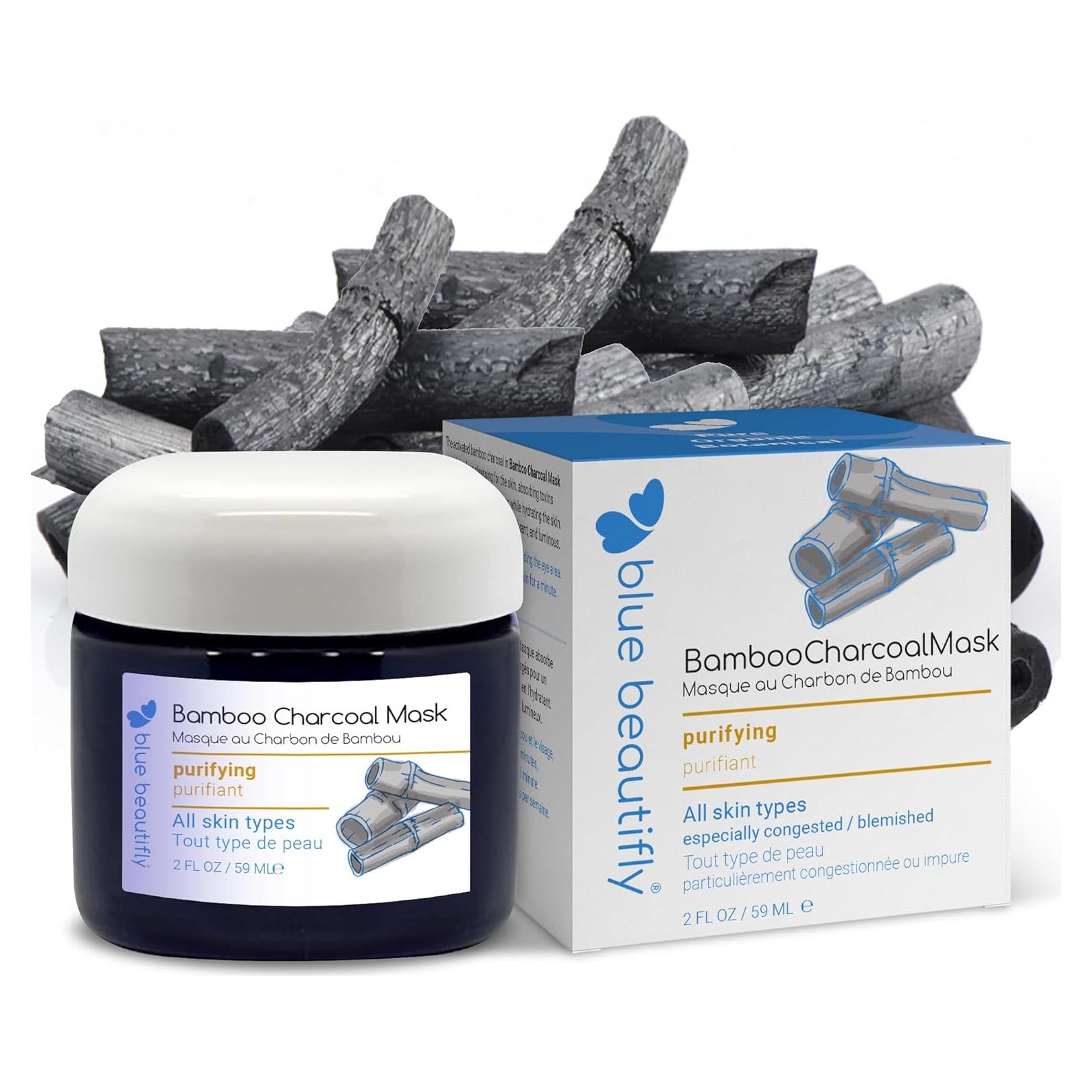 Mascarilla Facial de Carbón Activado Blue Beautifly 59 ml