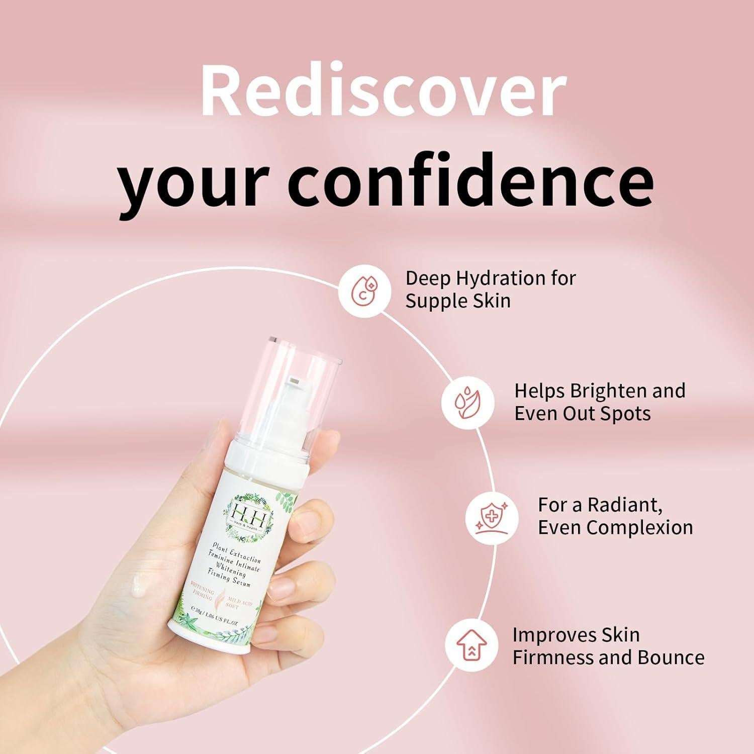 Suero Iluminador HH Intimate 182g - Spray Higiene Femenina pH3.6