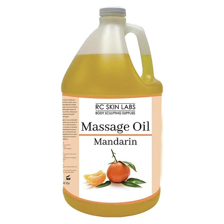 Aceite de Mandarina 3.785L para Masajes y Terapias RC Skin Labs