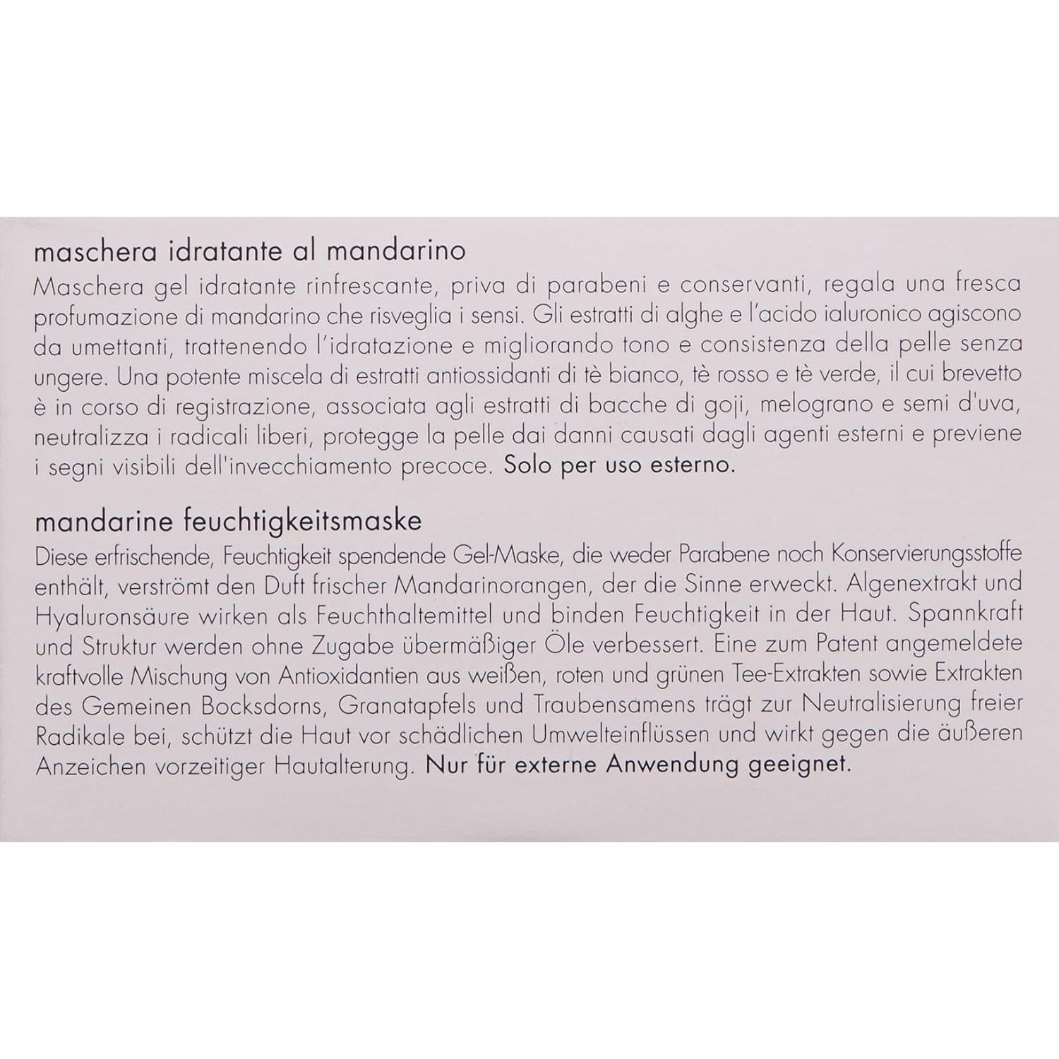 Mascarilla Hidratante de Mandarina June Jacobs 118 ml