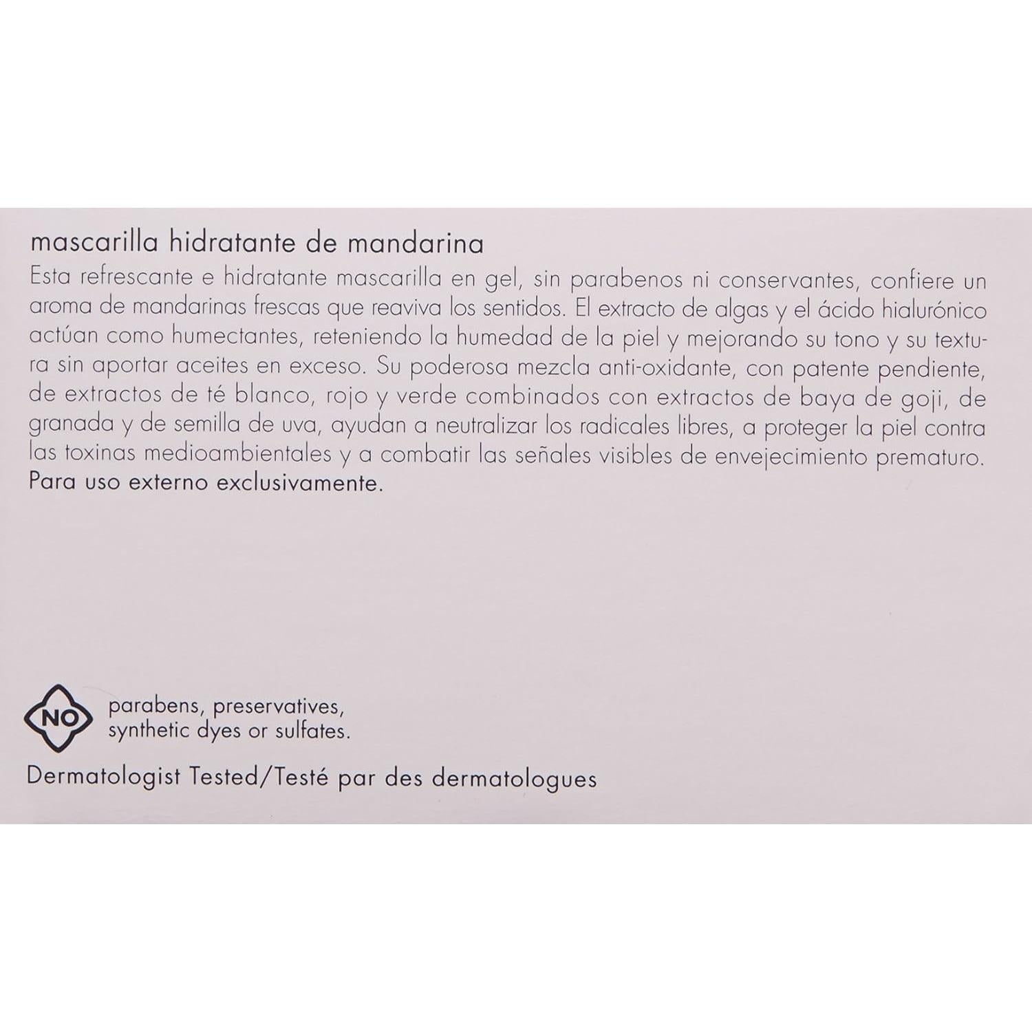 Mascarilla Hidratante de Mandarina June Jacobs 118 ml