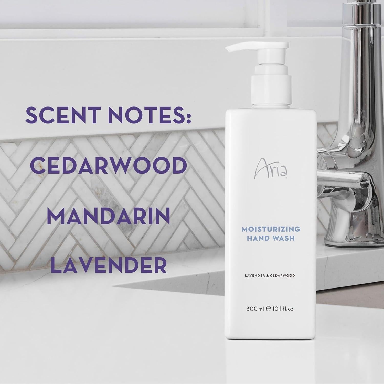 Conjunto de Cuidado de la Piel Aria - Jabón de Manos y Loción 284g