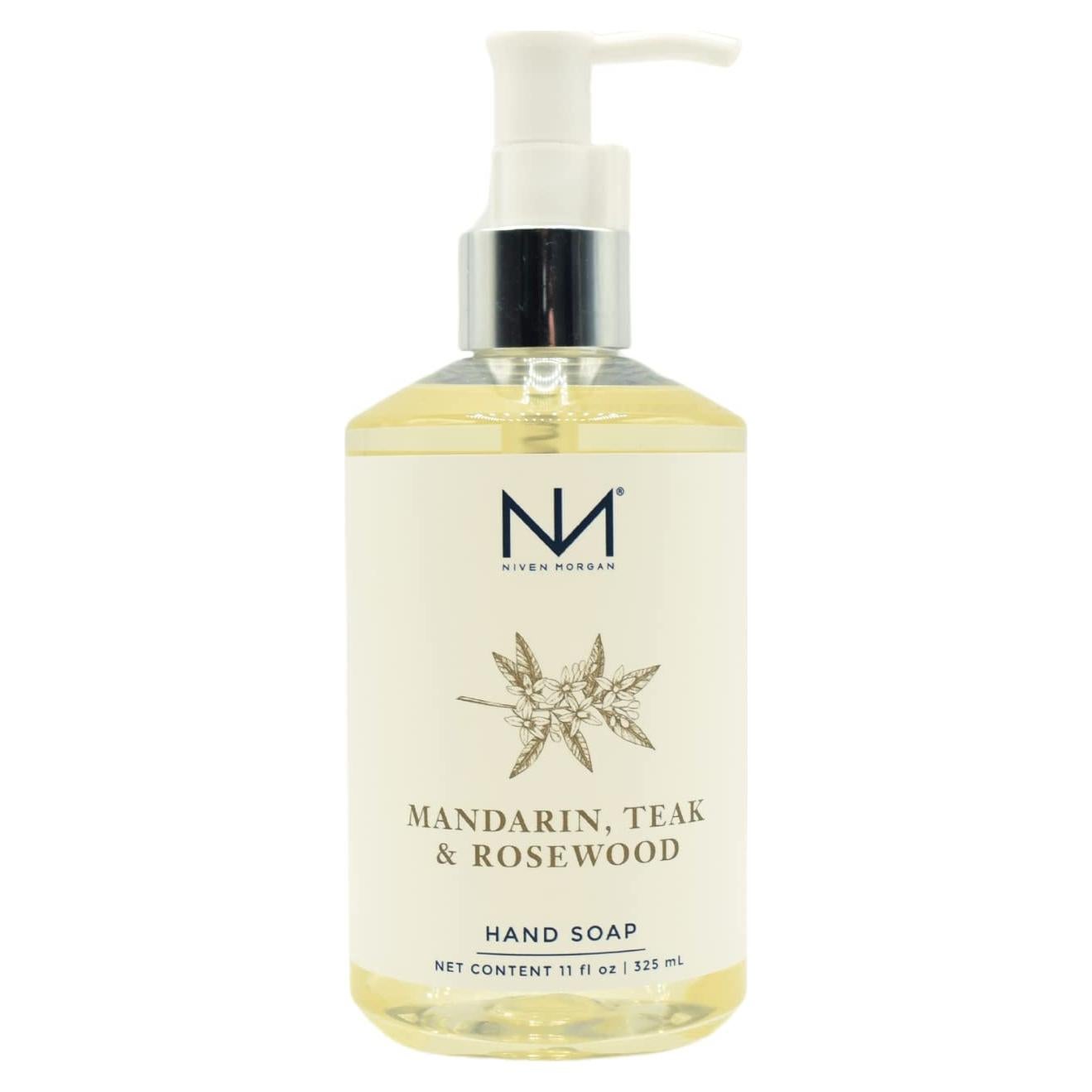 Jabón de Manos Niven Morgan Mandarina 325 ml con Aloe Vera