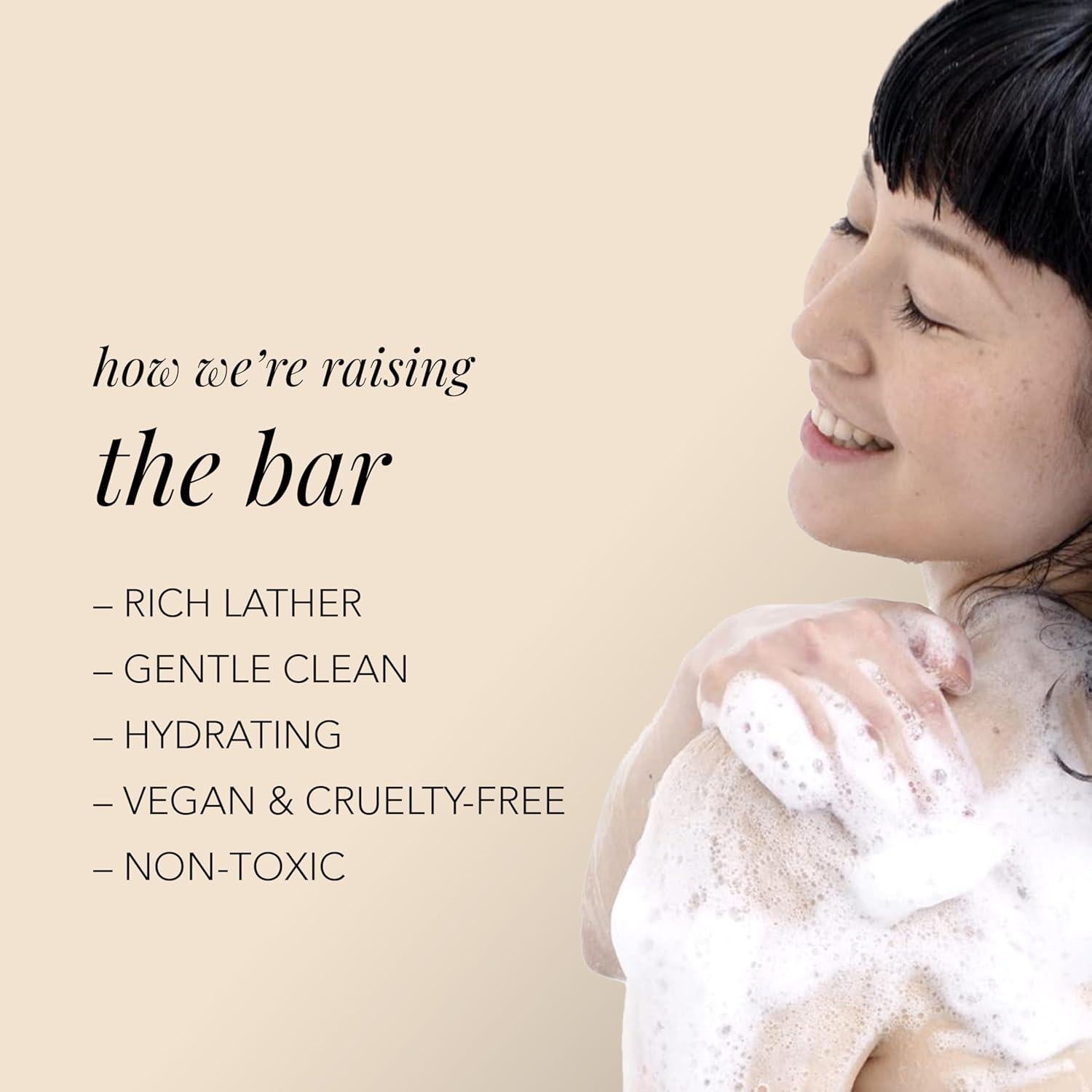 Jabón Vegano Naqee de Pachulí y Naranja - Paquete de 3