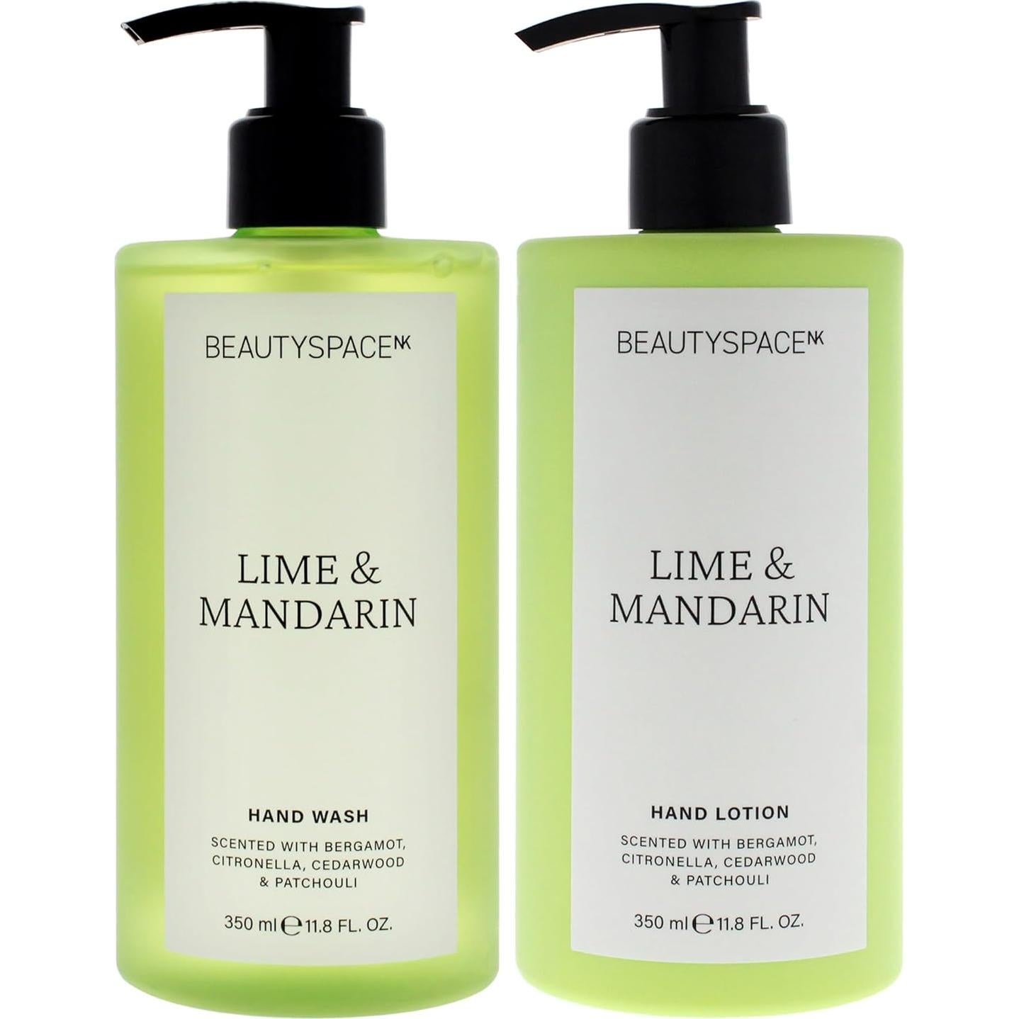 Dúo de Cuidado de Manos SpaceNK - Lima y Mandarina 335ml