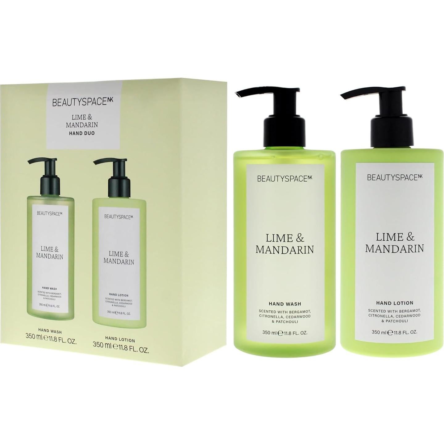 Dúo de Cuidado de Manos SpaceNK - Lima y Mandarina 335ml